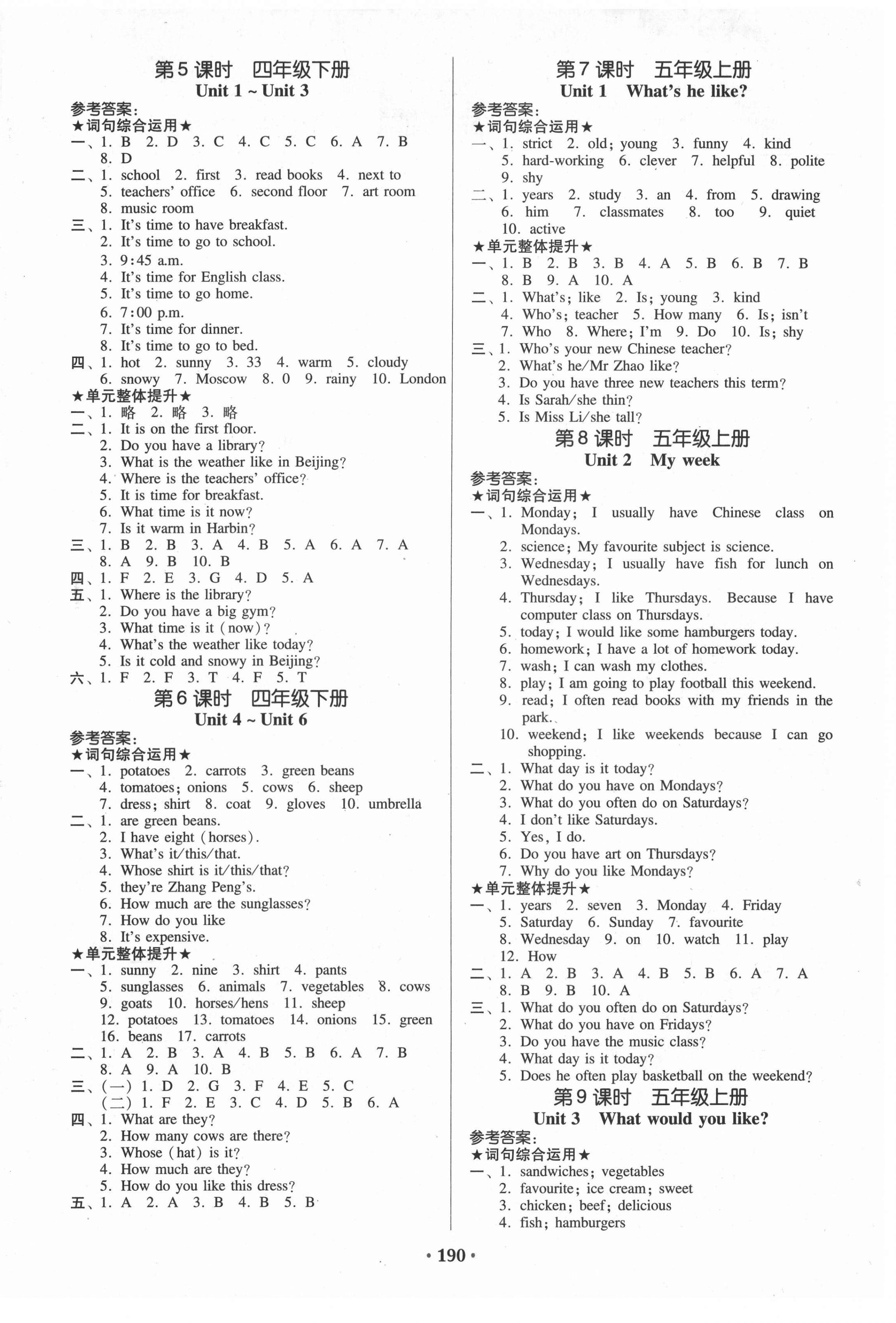 2021年教與學(xué)小學(xué)畢業(yè)總復(fù)習(xí)英語(yǔ) 第2頁(yè)