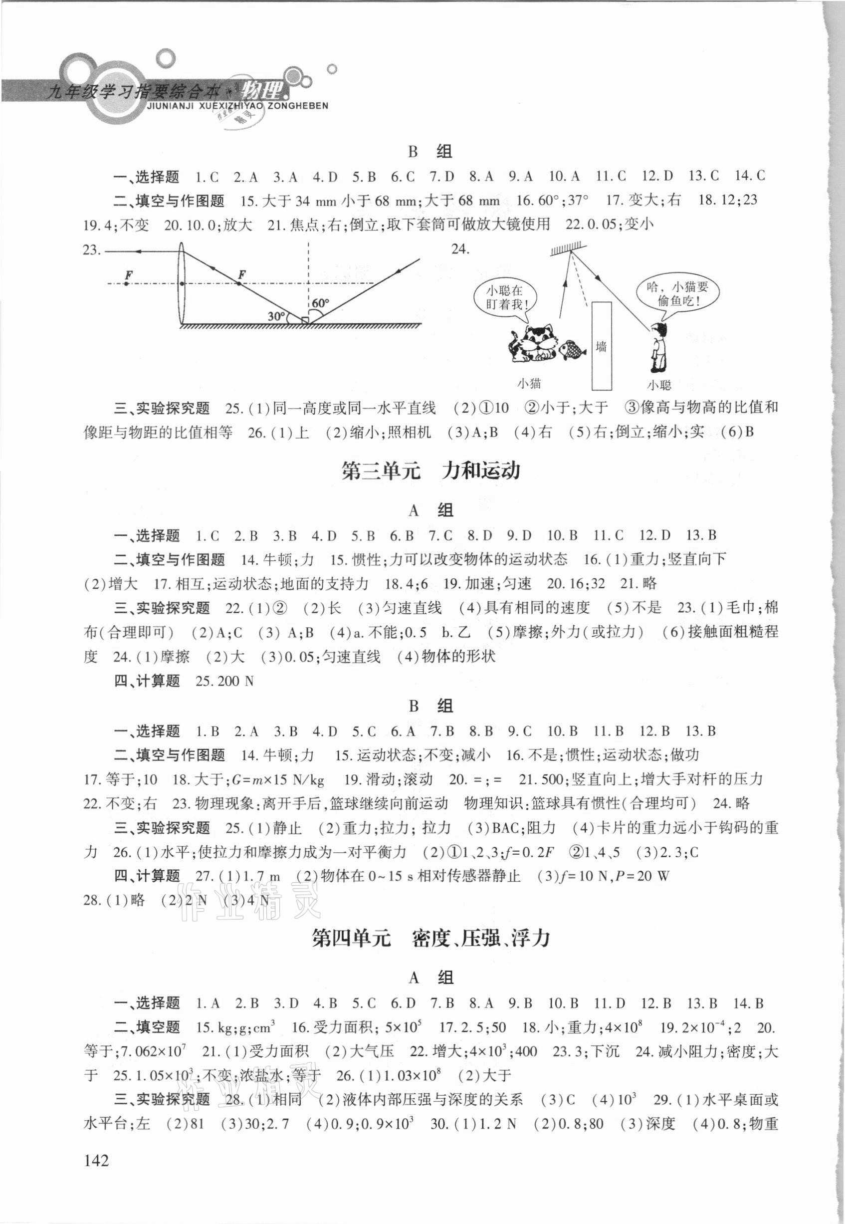 2021年學(xué)習(xí)指要綜合本九年級(jí)物理人教版 第2頁(yè)