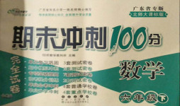 2021年期末沖刺100分完全試卷六年級(jí)數(shù)學(xué)下冊(cè)北師大版廣東專版