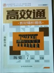 2021年高效通教材精析精練七年級(jí)歷史下冊(cè)人教版