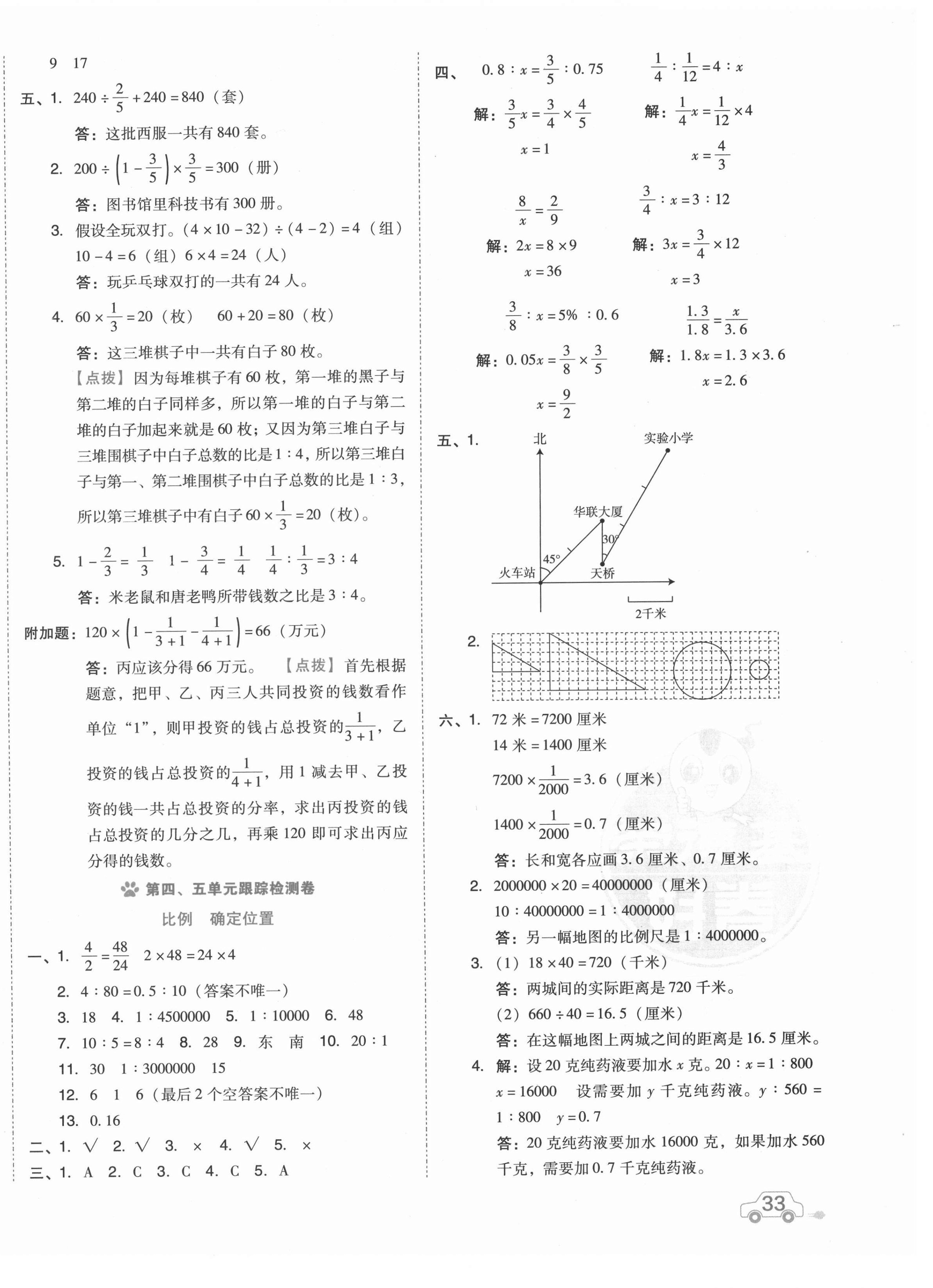 2021年好卷六年级数学下册苏教版 第2页