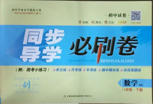 2021年同步導學必刷卷八年級數學下冊北師大版