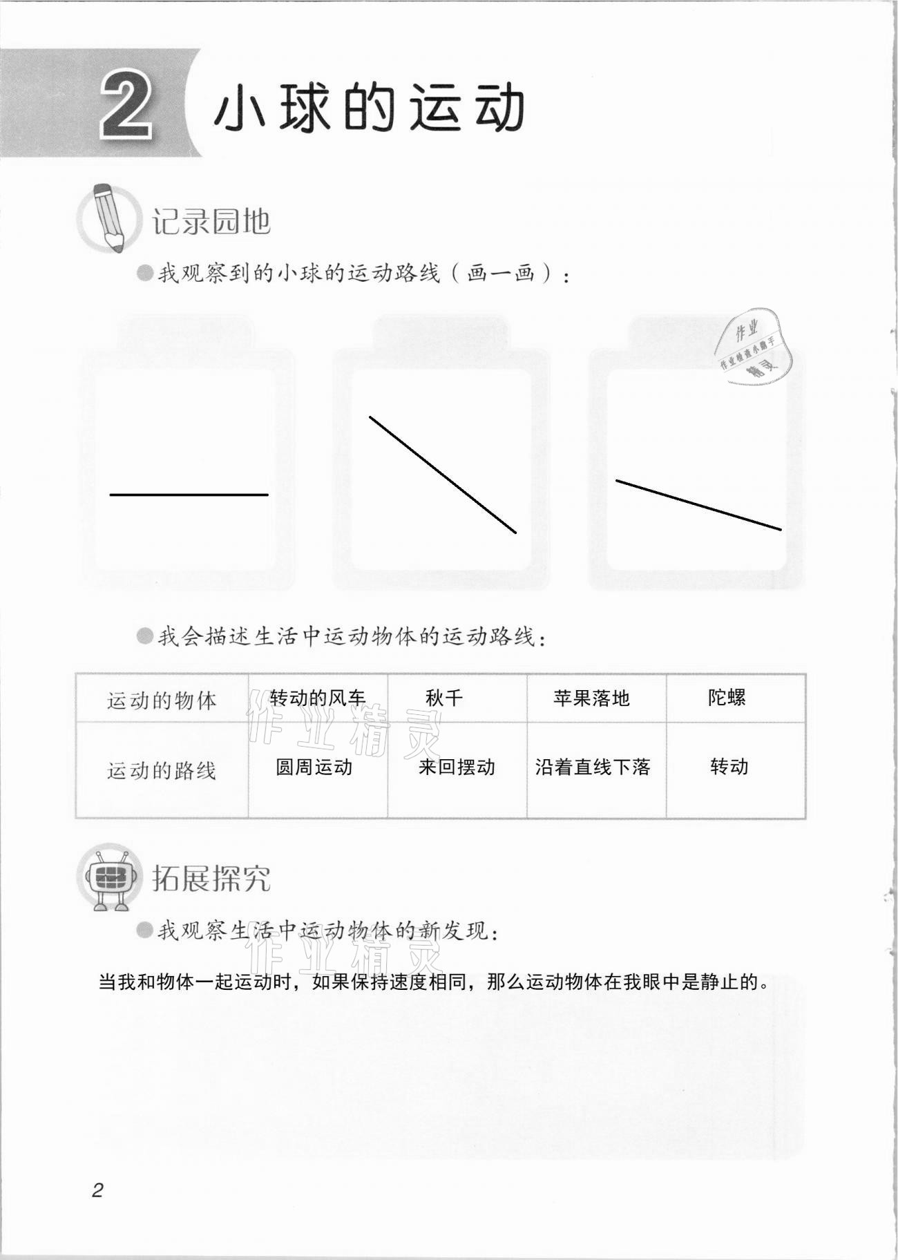 2021年科学学生活动手册四年级下册青岛版 第2页