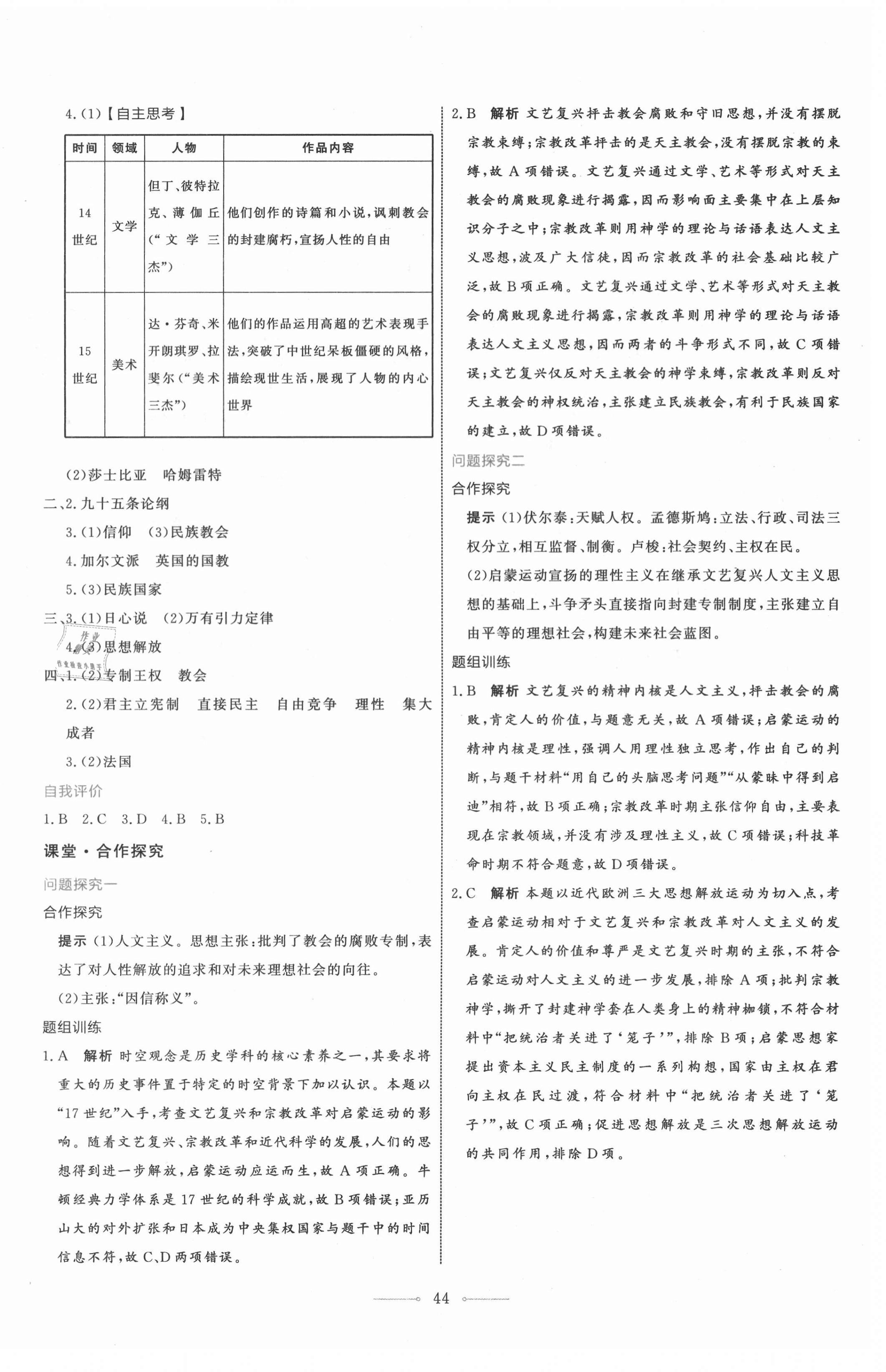 2021年陽光課堂歷史必修下人教版人民教育出版社 第8頁