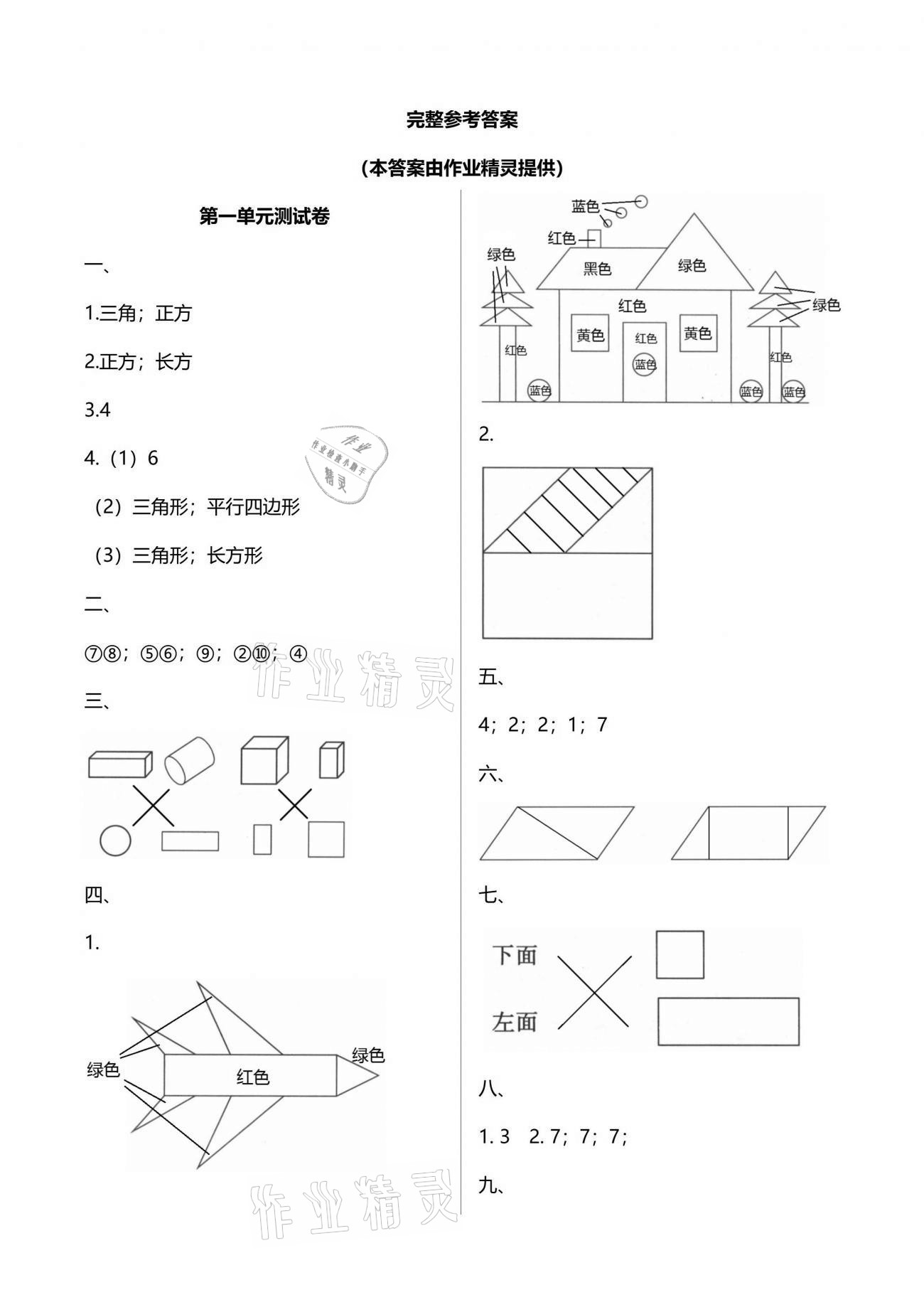 2021年人教金學(xué)典同步解析與測(cè)評(píng)一年級(jí)數(shù)學(xué)下冊(cè)人教版云南專(zhuān)版 第1頁(yè)