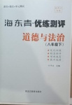 2021年海東青優練測評八年級道德與法治下冊人教版牡丹江專用