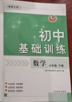2021年初中基礎訓練七年級數學下冊魯教版河南專版54制山東教育出版社