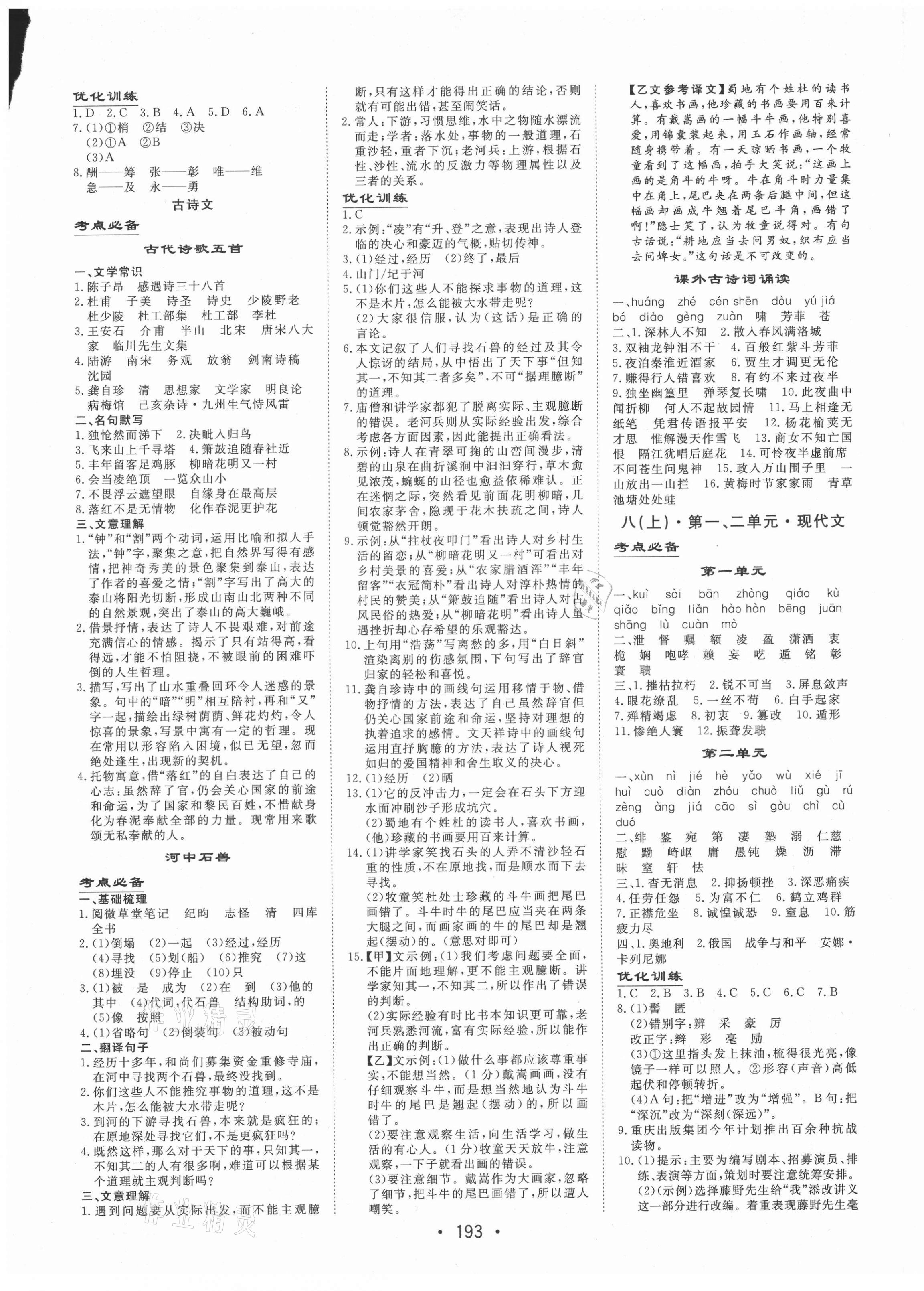 2021年大中考總復(fù)習(xí)中考語文 第5頁