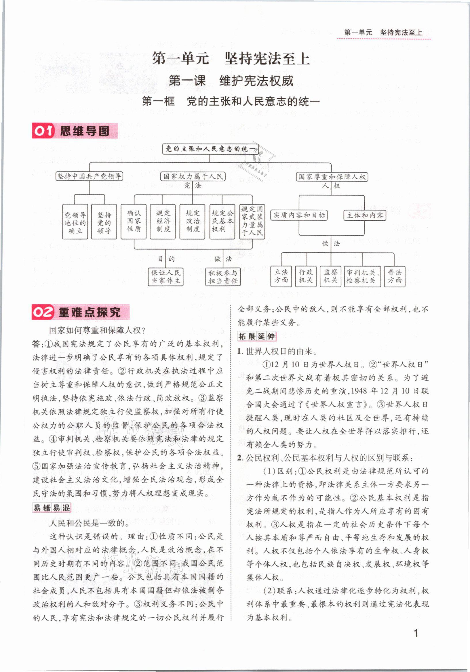 2021年名師測(cè)控八年級(jí)道德與法治下冊(cè)人教版山西專(zhuān)版 參考答案第1頁(yè)