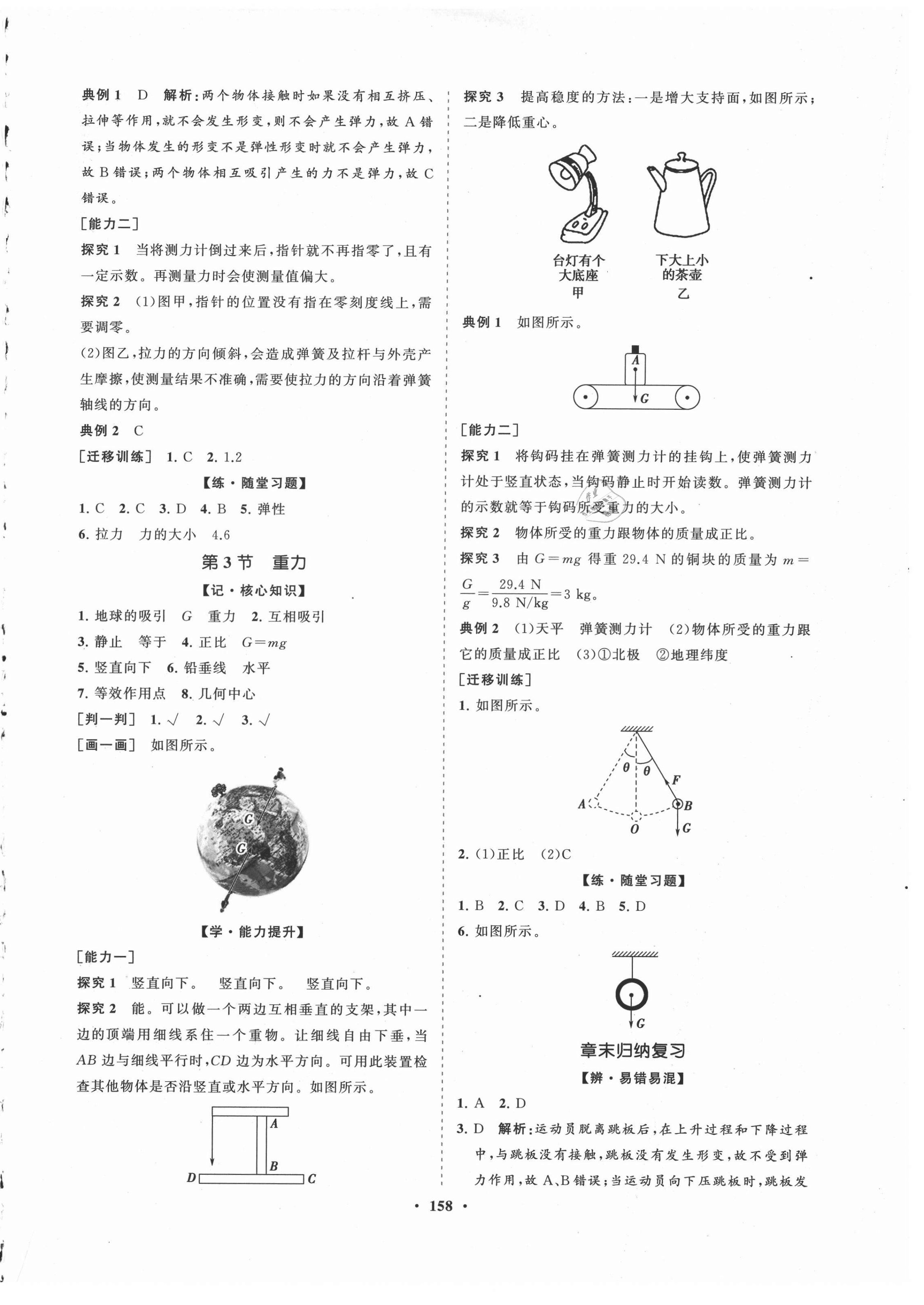 2021年新课程同步练习册知行课堂八年级物理下册人教版 第2页