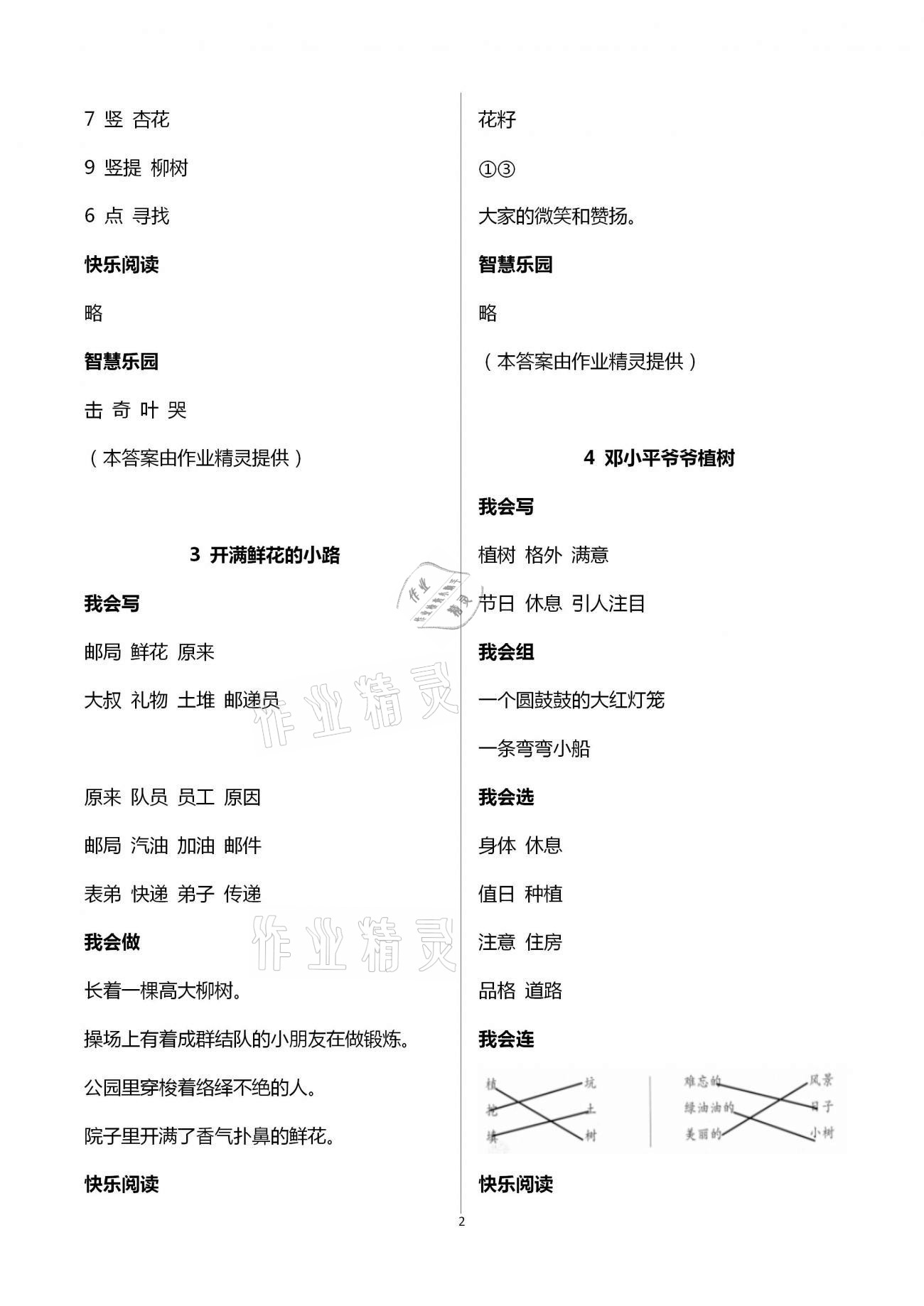2021年三維智慧學(xué)習(xí)二年級(jí)語(yǔ)文下冊(cè)人教版 第2頁(yè)