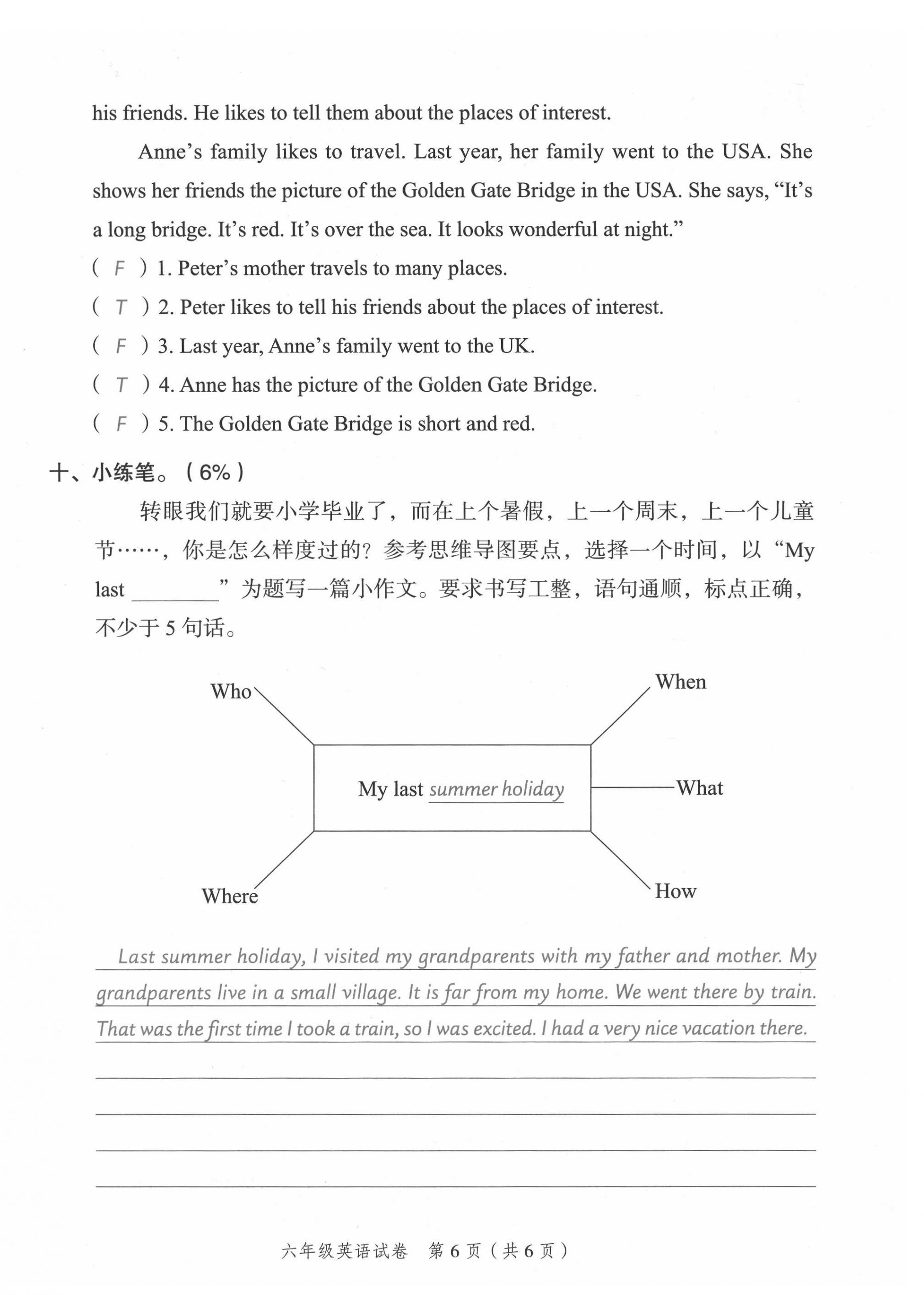 2021年名師面對面小考滿分特訓(xùn)方案英語山西專版 第13頁