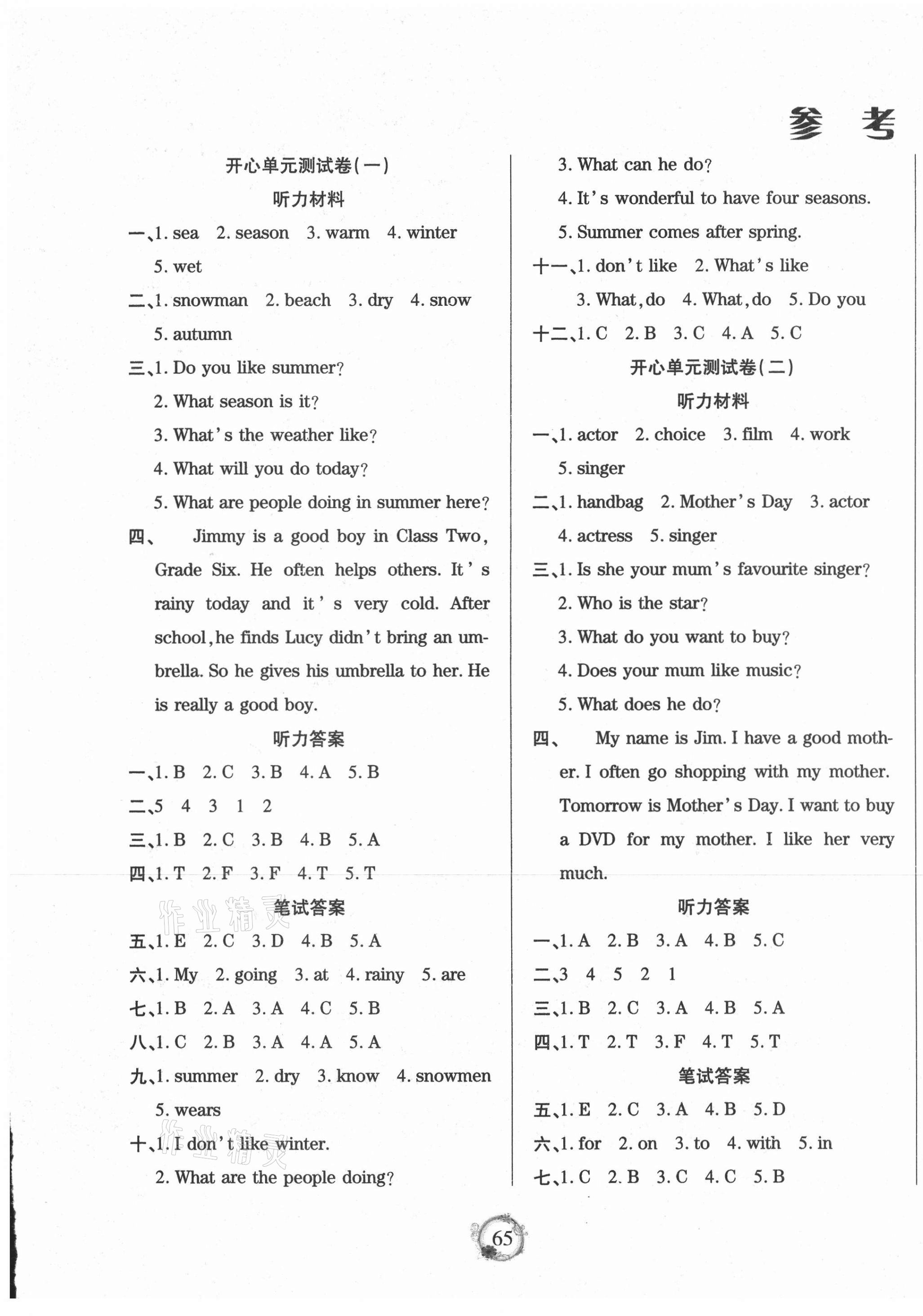 2021年全能金卷100六年級(jí)英語(yǔ)下冊(cè)湘魯版 第1頁(yè)