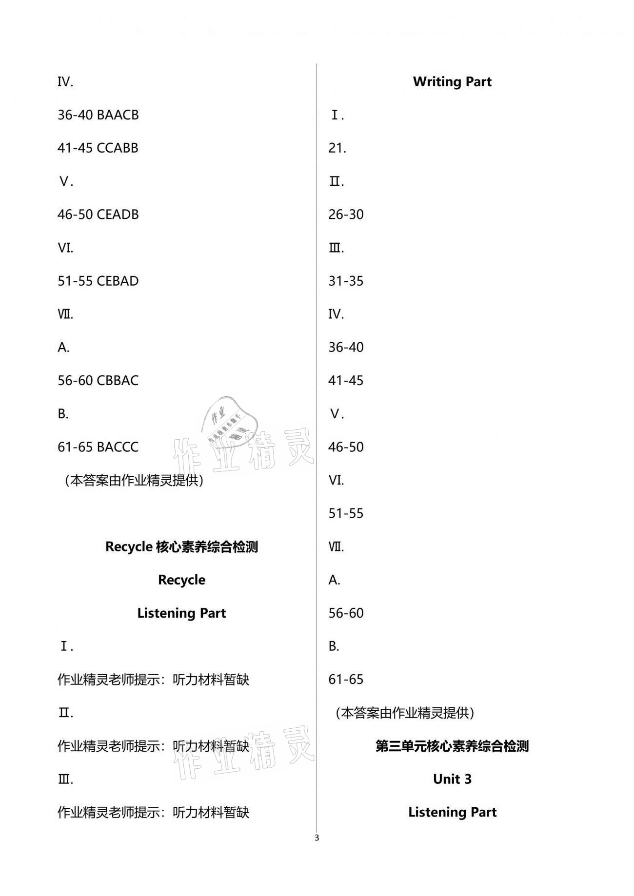 2021年學而晉六年級英語下冊人教版 第3頁