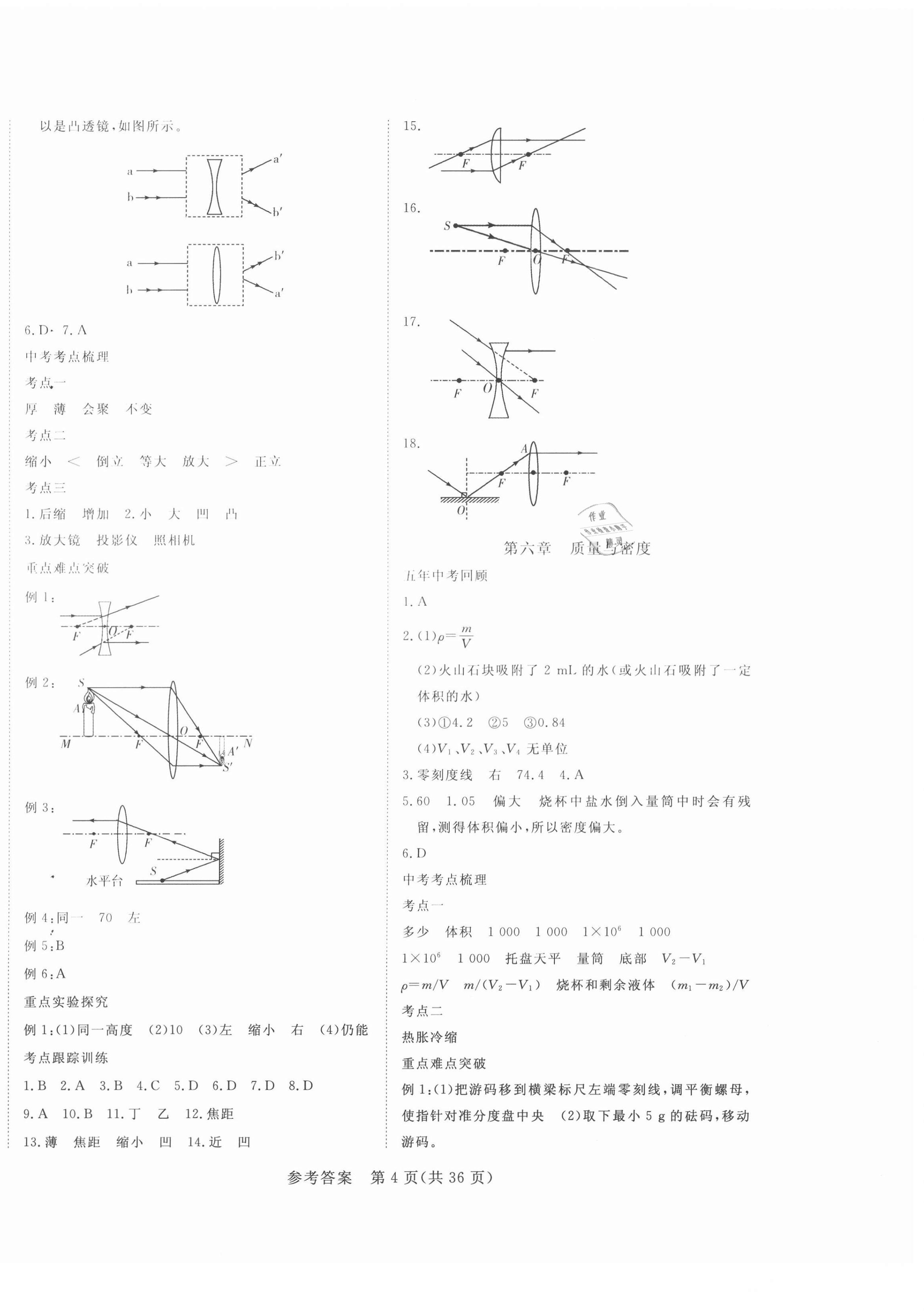 2021年中考新航標(biāo)初中學(xué)考復(fù)習(xí)方案物理 第4頁