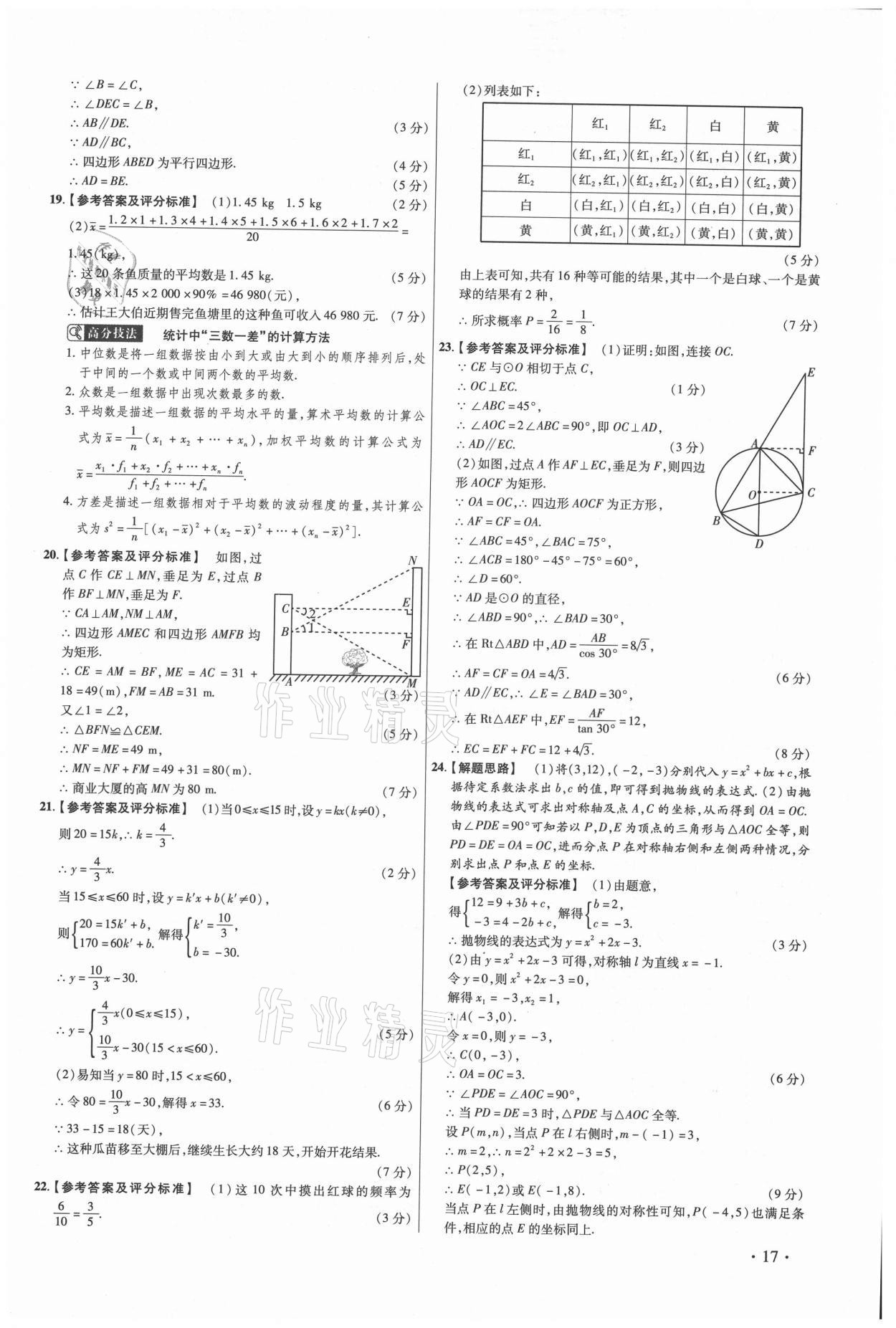 2021年38套中考必備卷數(shù)學(xué) 第17頁(yè)