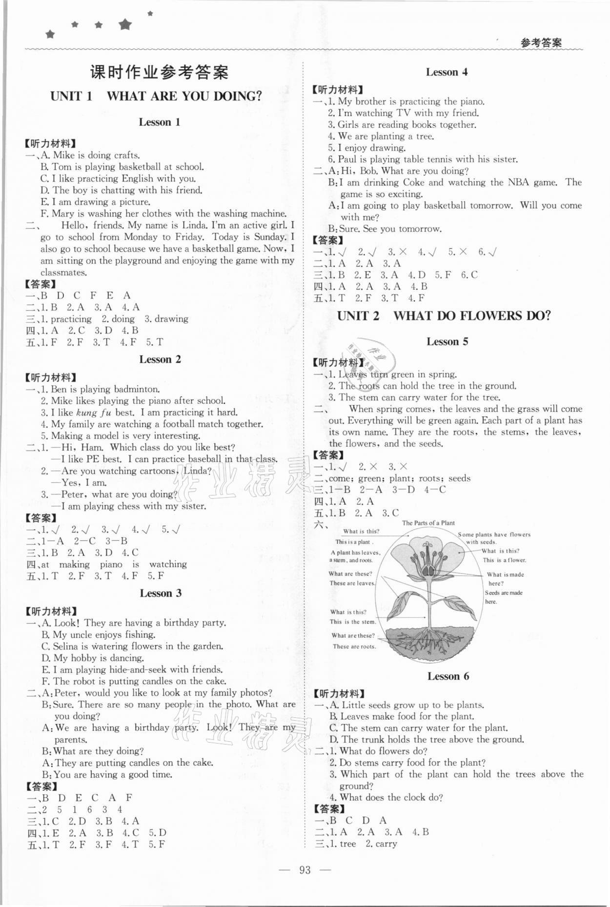 2021年1加1輕巧奪冠優(yōu)化訓(xùn)練五年級英語下冊北京版 第1頁