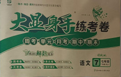 2021年大顯身手練考卷七年級語文下冊人教版