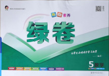 2021年綠卷五年級數學下冊人教版