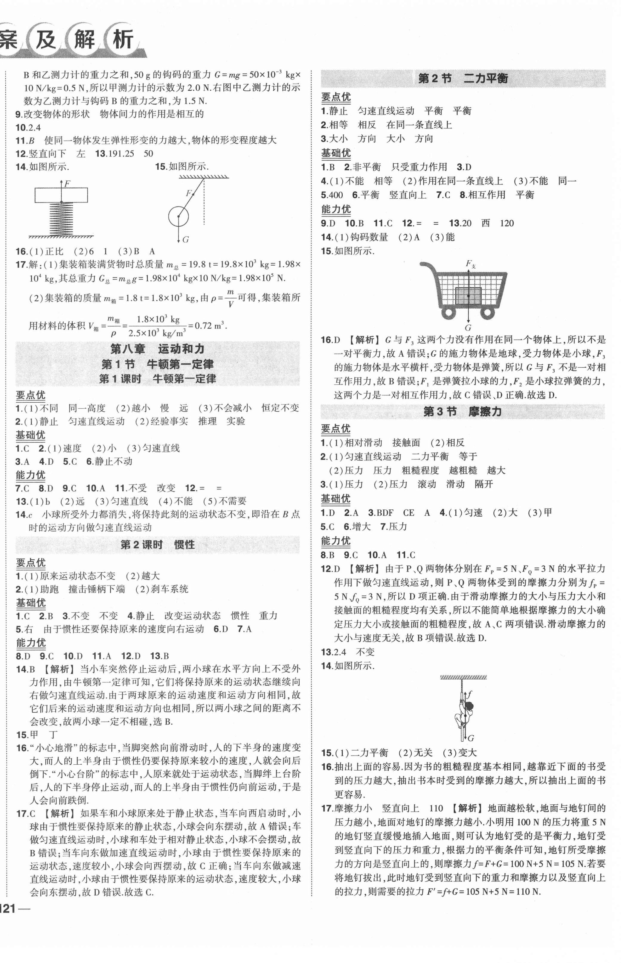 2021年?duì)钤刹怕穭?chuàng)優(yōu)作業(yè)八年級(jí)物理下冊(cè)人教版畢節(jié)專(zhuān)版 第2頁(yè)