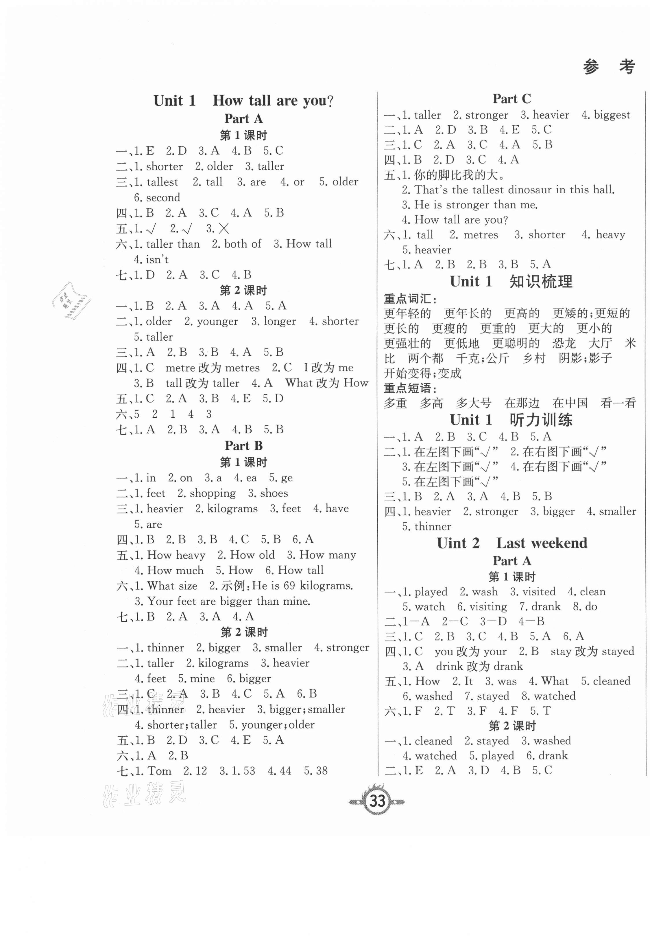 2021年創(chuàng)新課課練六年級英語下冊人教PEP版 第1頁