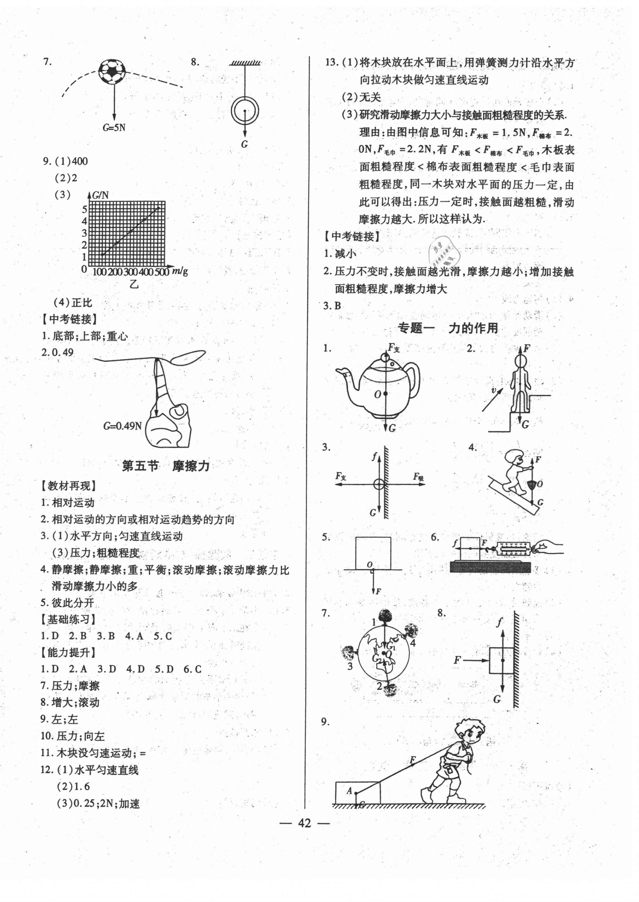 2021年全練練測(cè)考八年級(jí)物理下冊(cè)教科版 第2頁(yè)