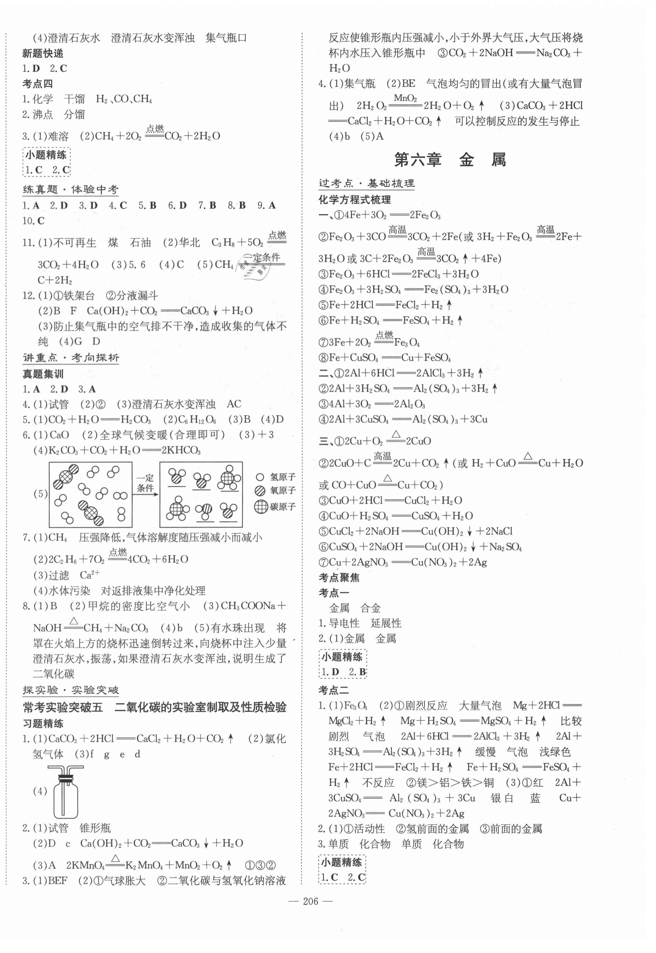 2021年中考总复习导与练化学科粤版 第4页