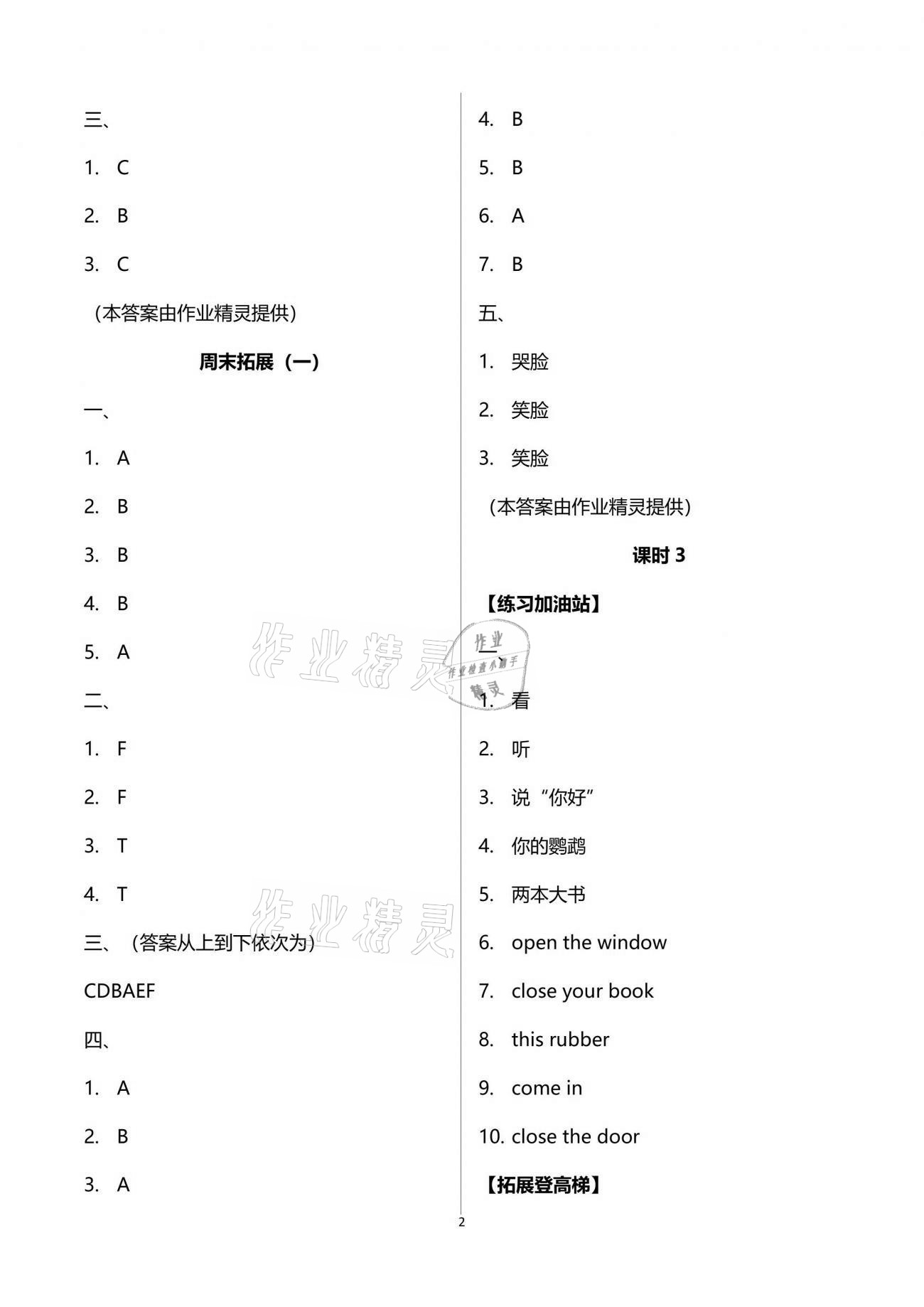 2021年陽(yáng)光互動(dòng)綠色成長(zhǎng)空間三年級(jí)英語(yǔ)下冊(cè)譯林版 第2頁(yè)