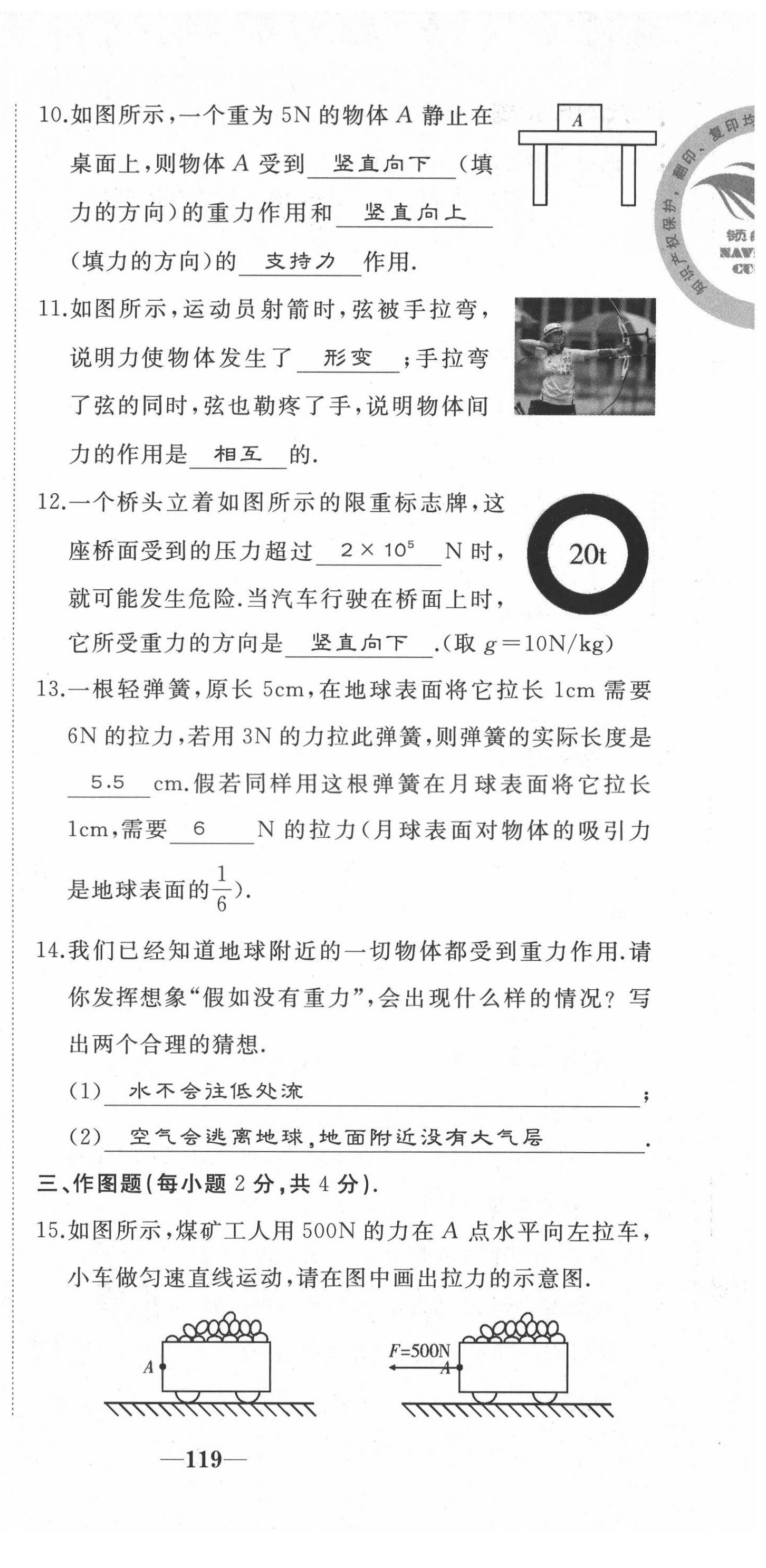 2021年名校一號(hào)夢(mèng)啟課堂八年級(jí)物理下冊(cè)人教版 第3頁