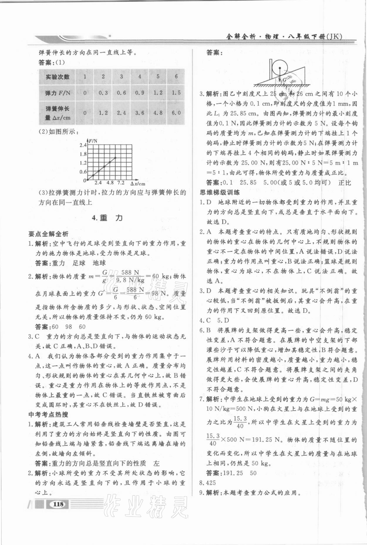 2021年全解全析八年級物理下冊教科版四川大學出版社 第4頁