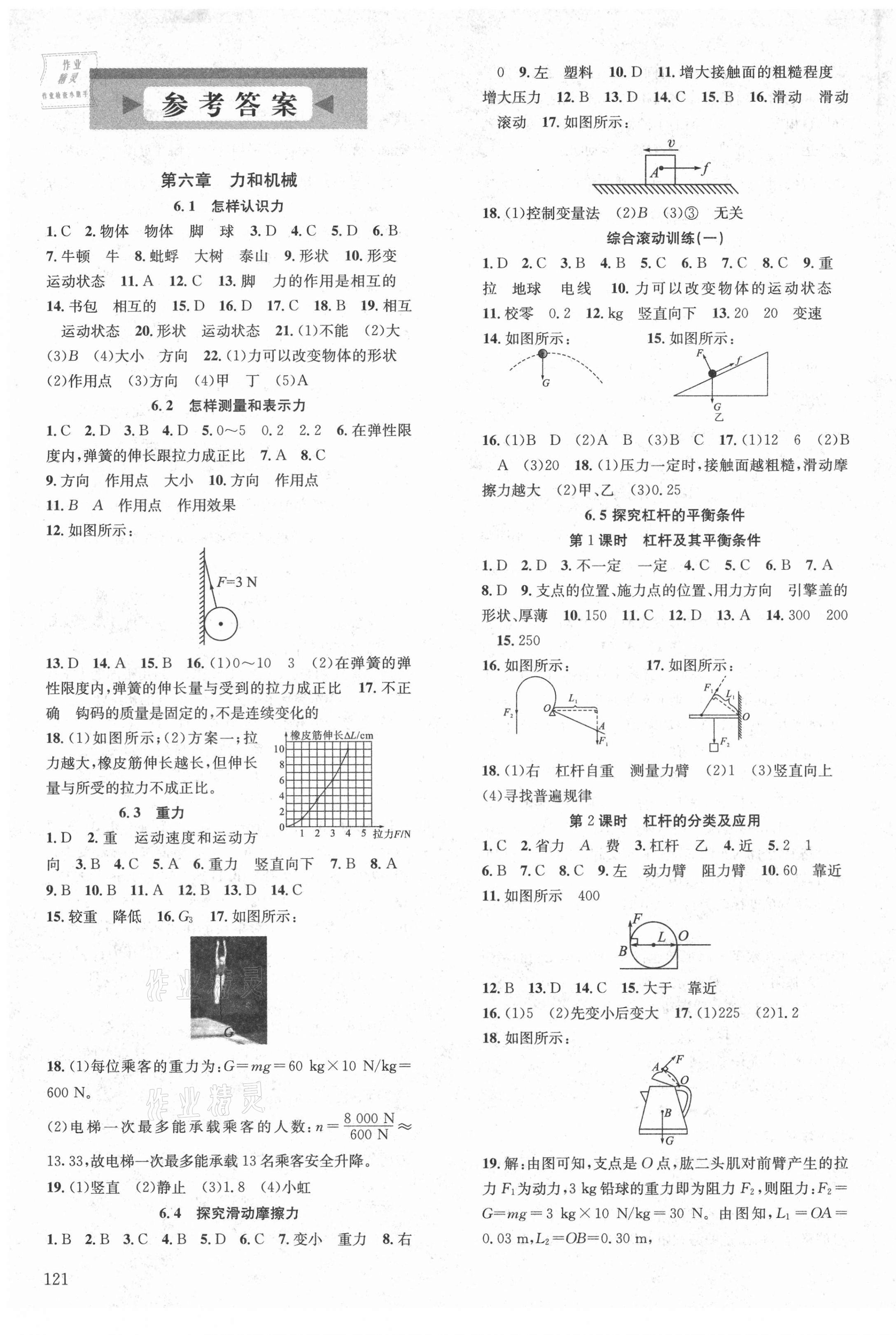 2021年原創(chuàng)講練測課優(yōu)新突破八年級物理下冊滬粵版 第1頁