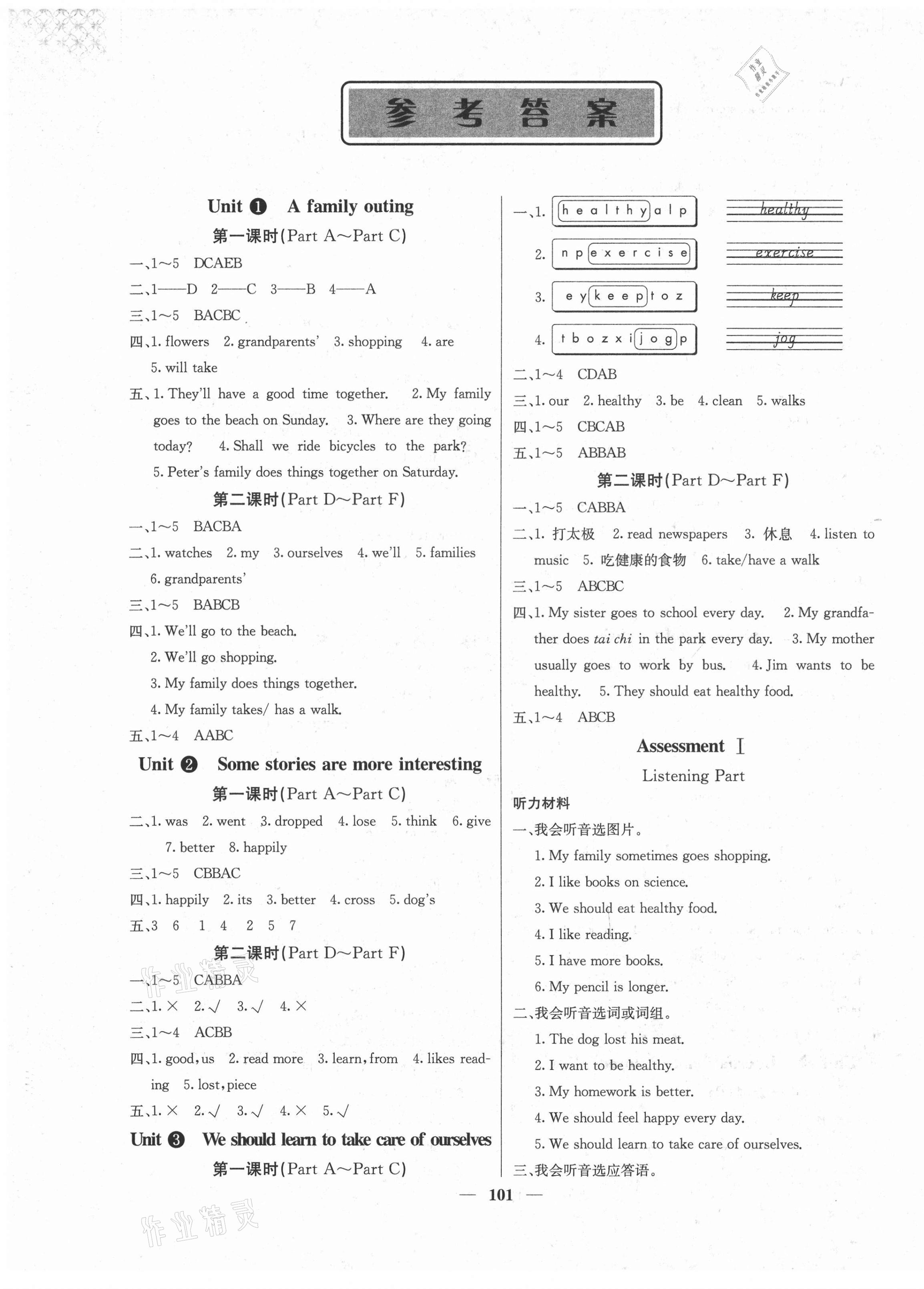 2021年梯田文化課堂內(nèi)外六年級(jí)英語(yǔ)下冊(cè)湘少版 第1頁(yè)