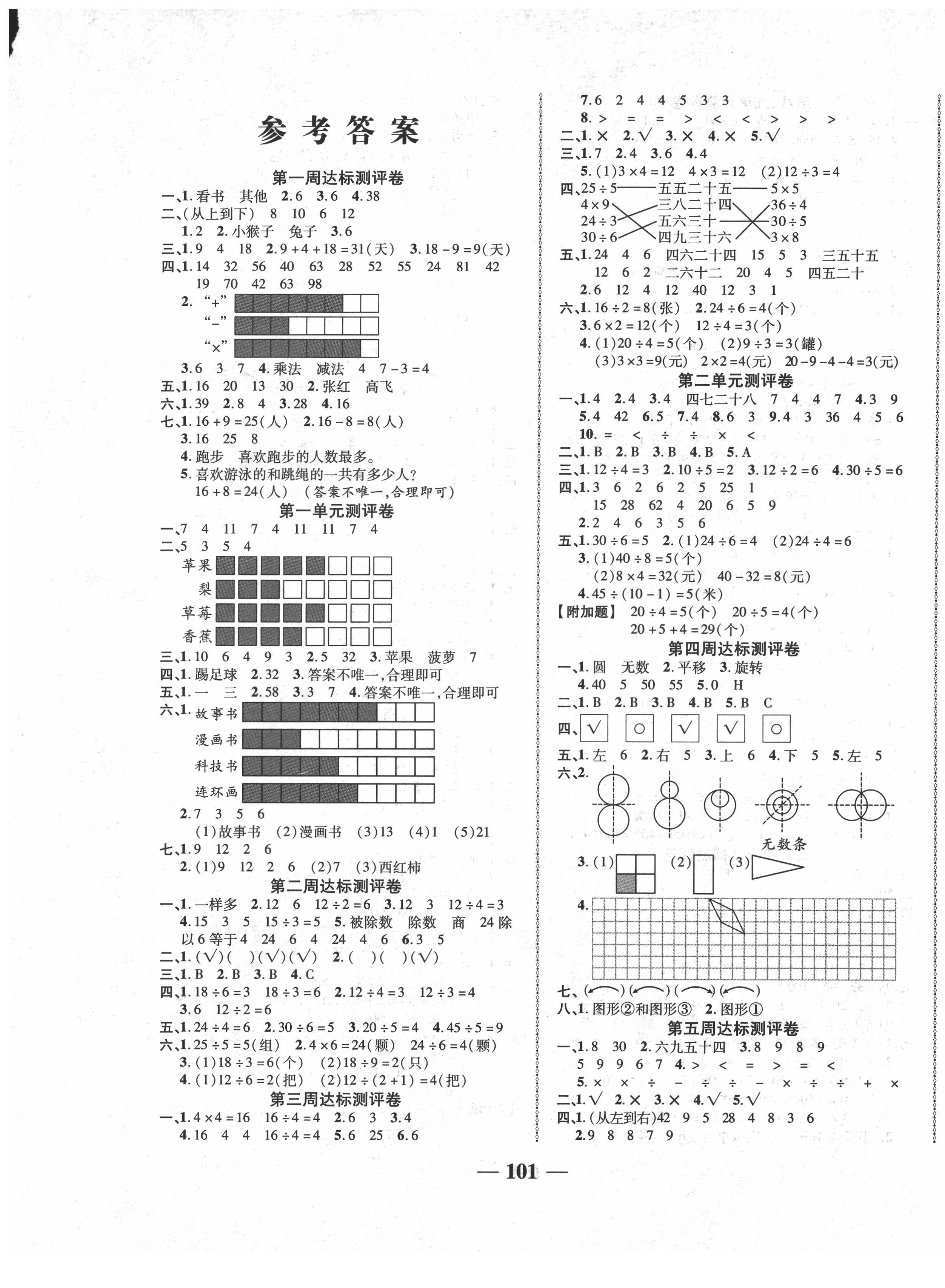 2021年優(yōu)加全能大考卷二年級數(shù)學(xué)下冊人教版 第1頁