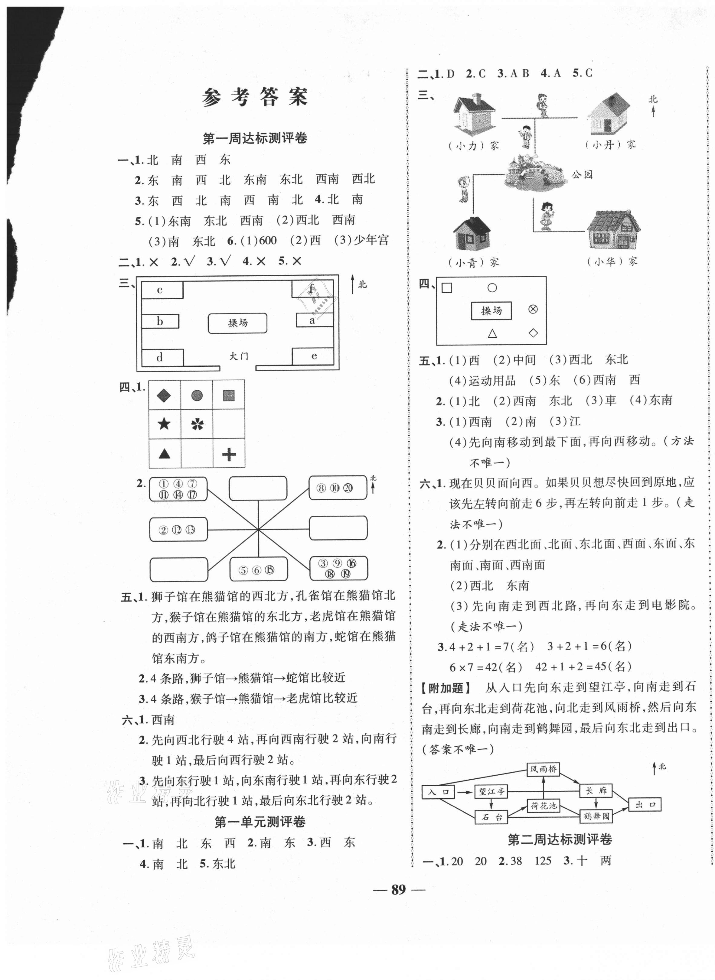 2021年優(yōu)加全能大考卷三年級(jí)數(shù)學(xué)下冊(cè)人教版 第1頁(yè)