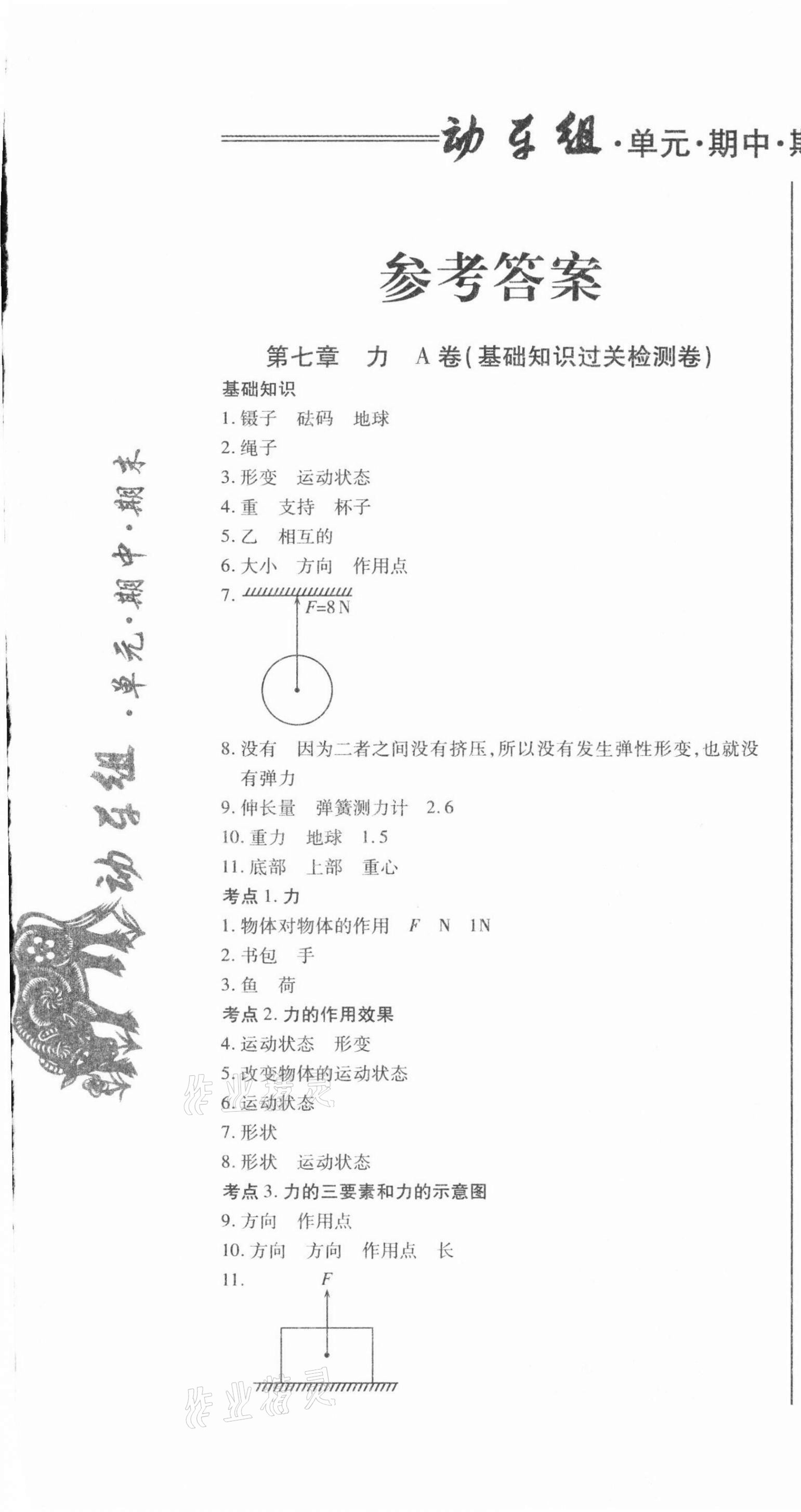 2021年動車組八年級物理下冊人教版 第1頁