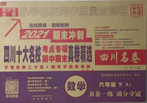 2021年小學(xué)名校同步質(zhì)量檢測(cè)卷六年級(jí)數(shù)學(xué)下冊(cè)人教版四川專版