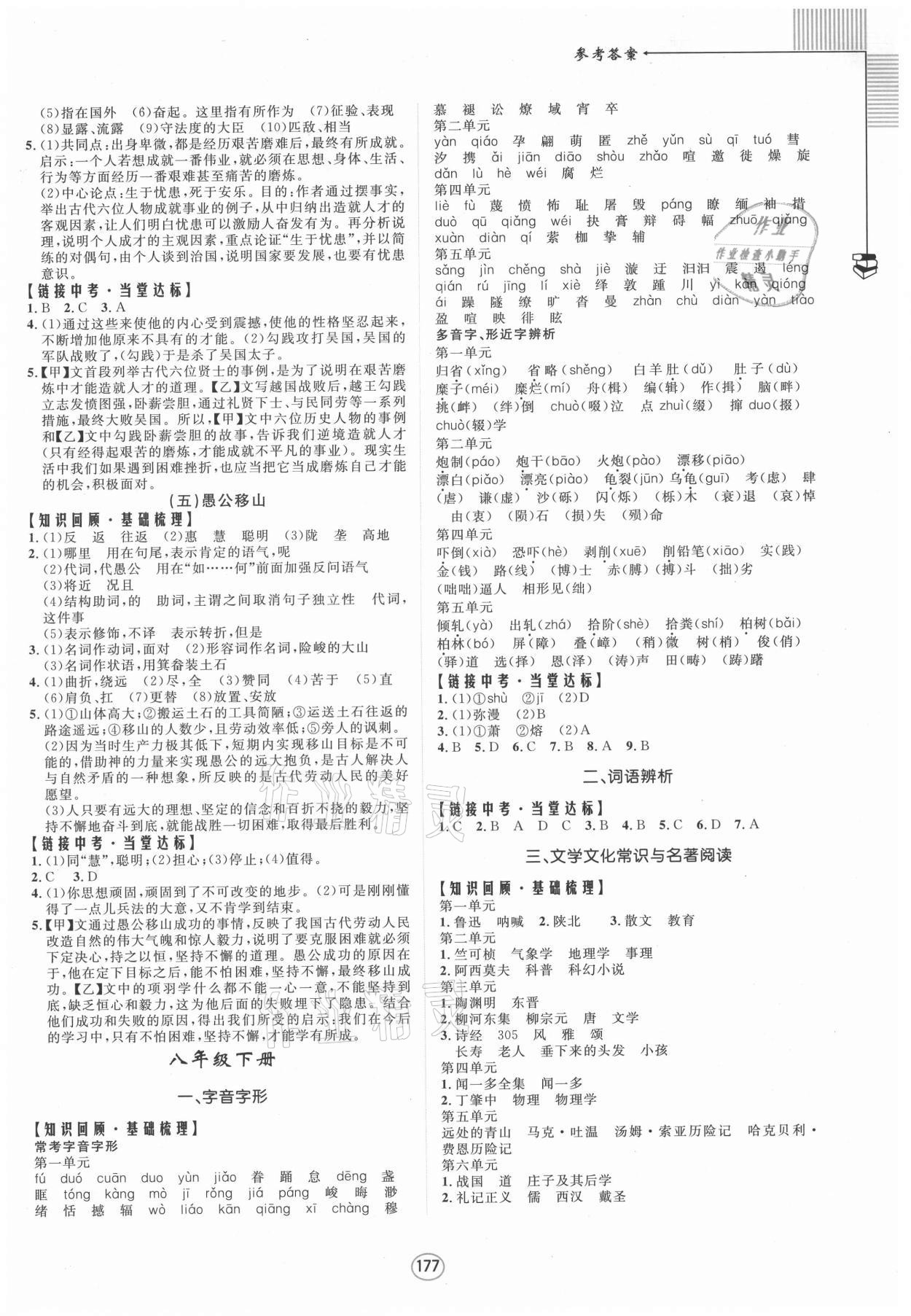 2021年勝券在握中考總復(fù)習(xí)指導(dǎo)語(yǔ)文梧州玉林專版 第7頁(yè)