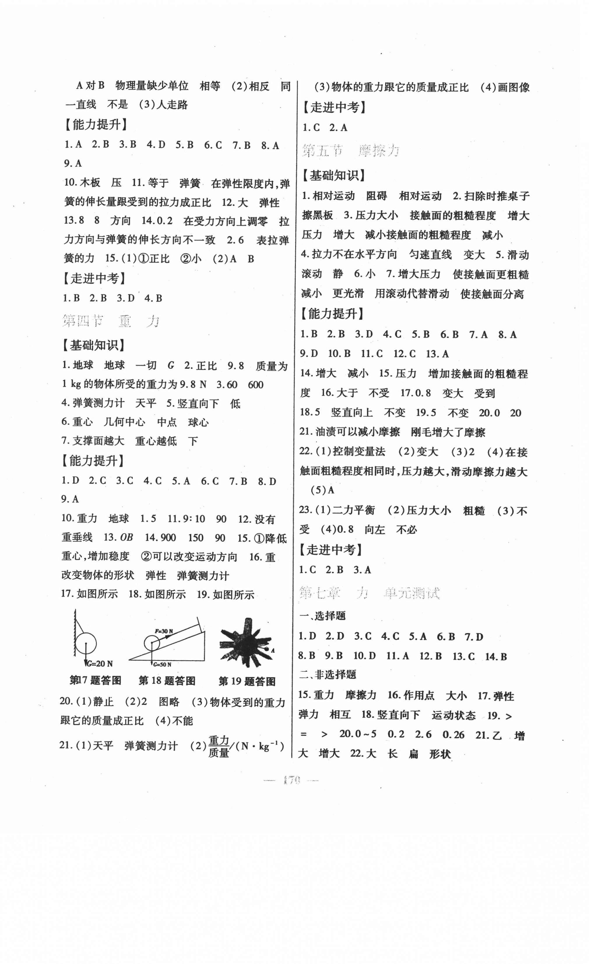 2021年精點精練同步演練與跟蹤測試八年級物理下冊教科版 第2頁