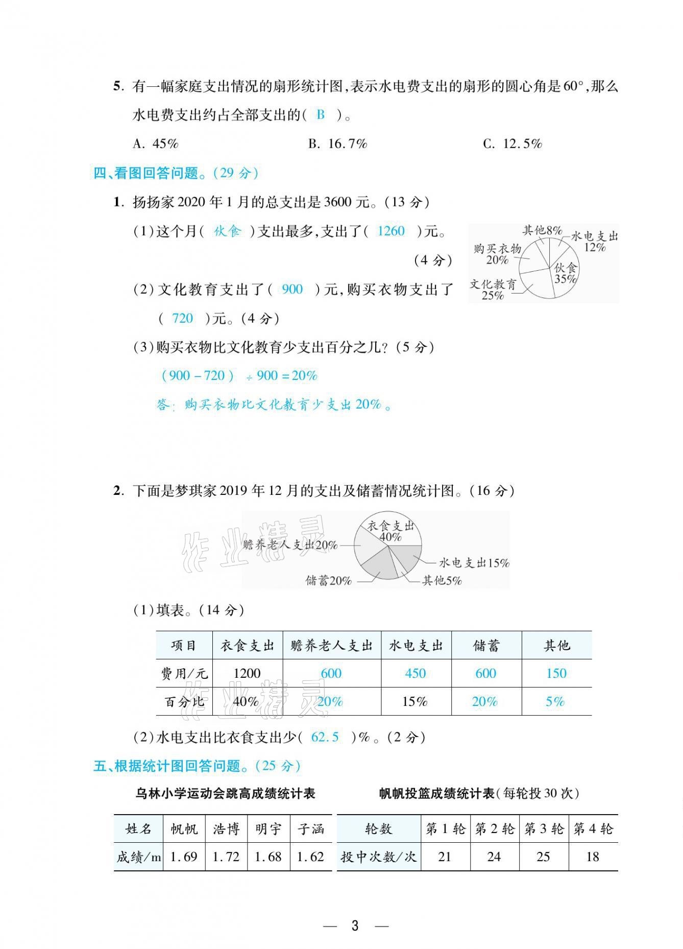 2021年揚帆天天練六年級數學下冊蘇教版 第3頁