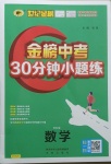2021年金榜中考30分鐘小題練數學蘇科版
