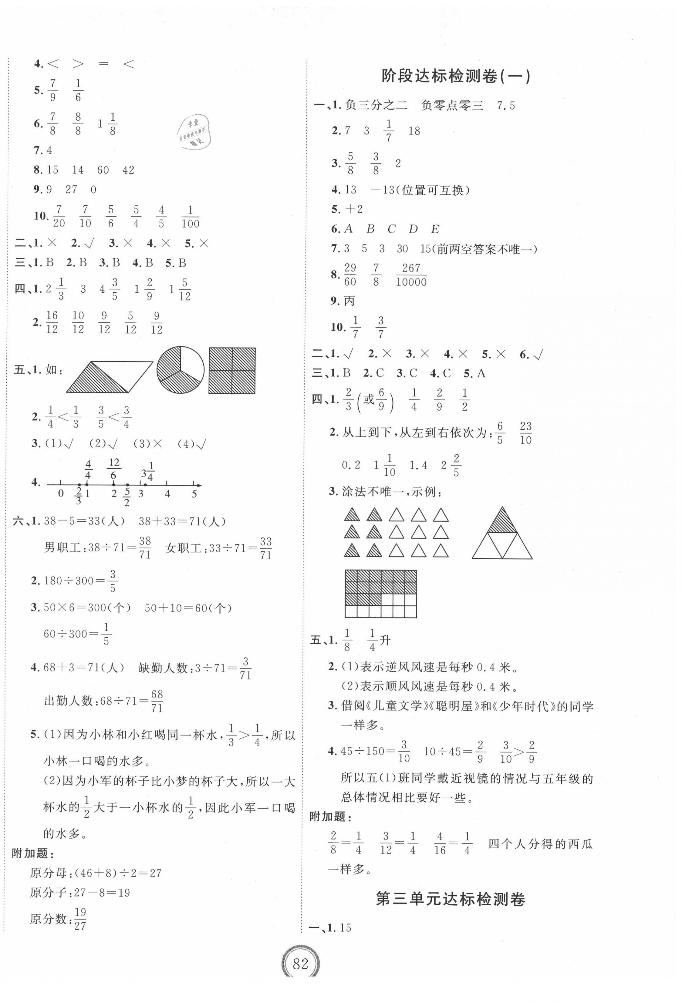 2021年优加密卷五年级数学下册青岛版 第2页