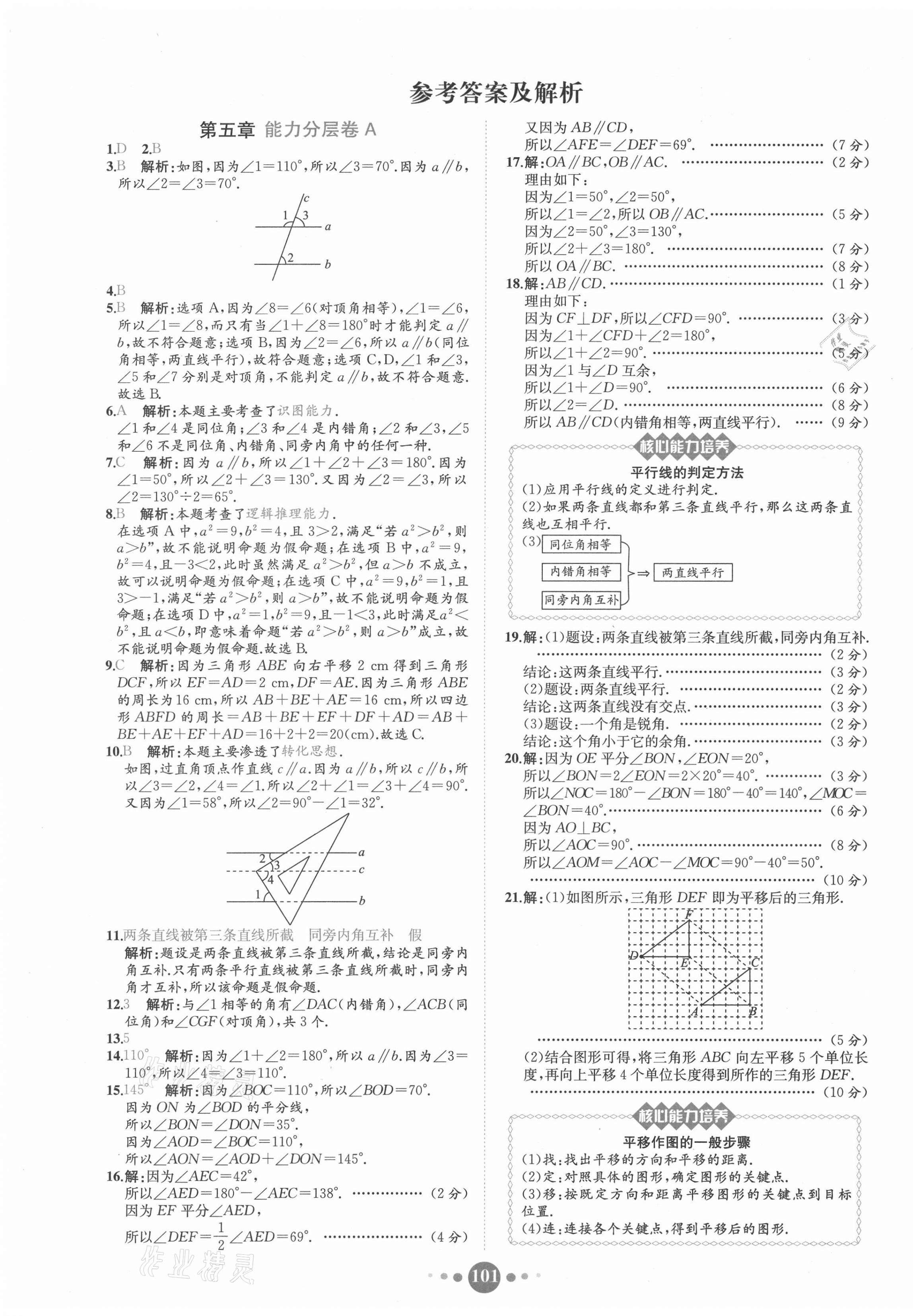 2021年課時(shí)練核心素養(yǎng)卷七年級(jí)數(shù)學(xué)下冊(cè)人教版 第1頁(yè)