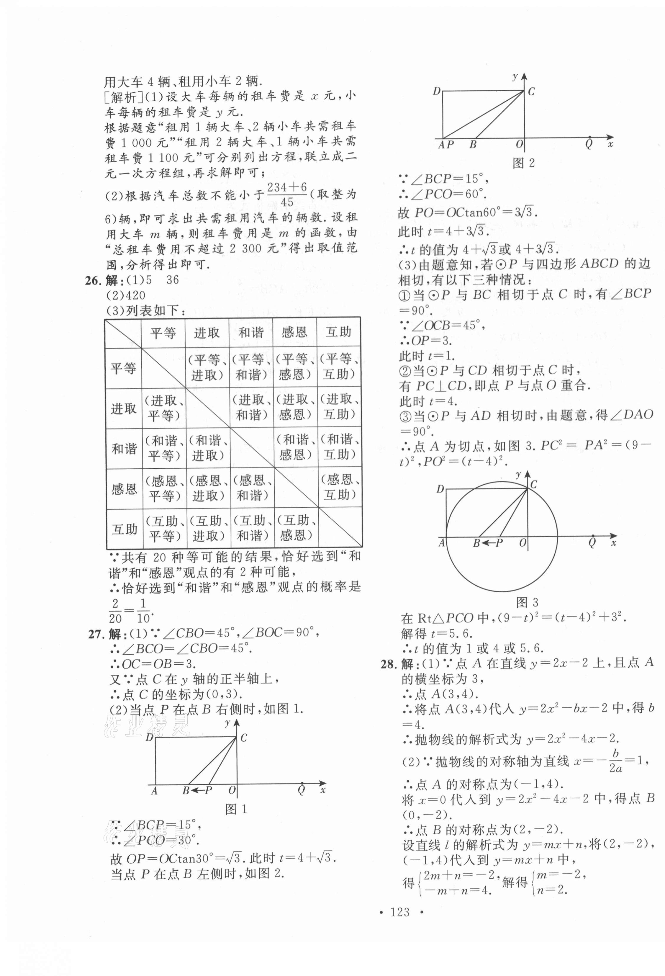 2021年学业水平测试卷数学中考青海专版 第3页