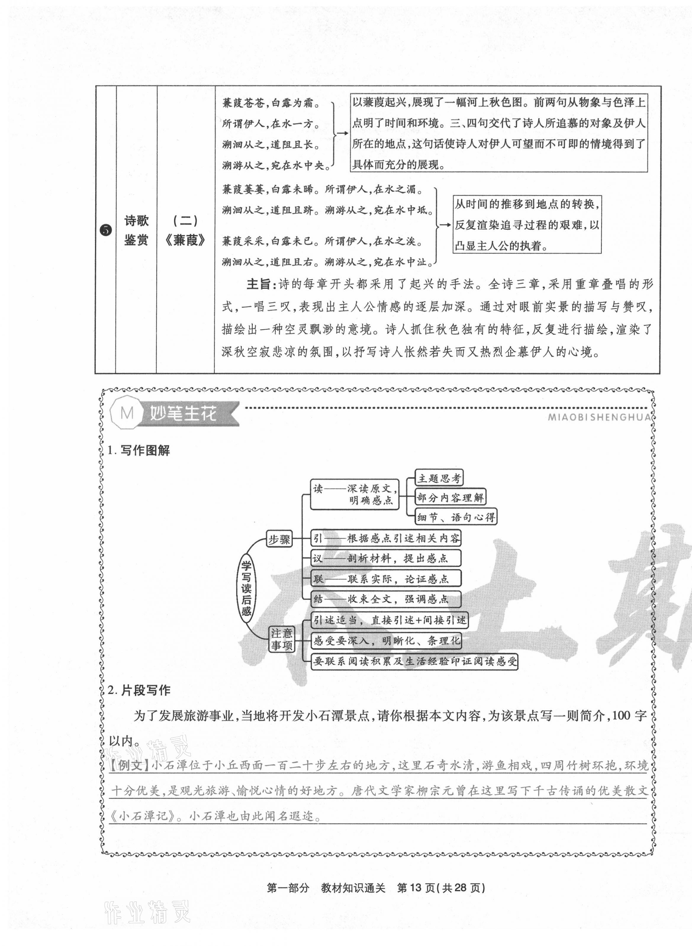 2021年云南本土期末卷八年級(jí)語(yǔ)文下冊(cè)人教版 第13頁(yè)