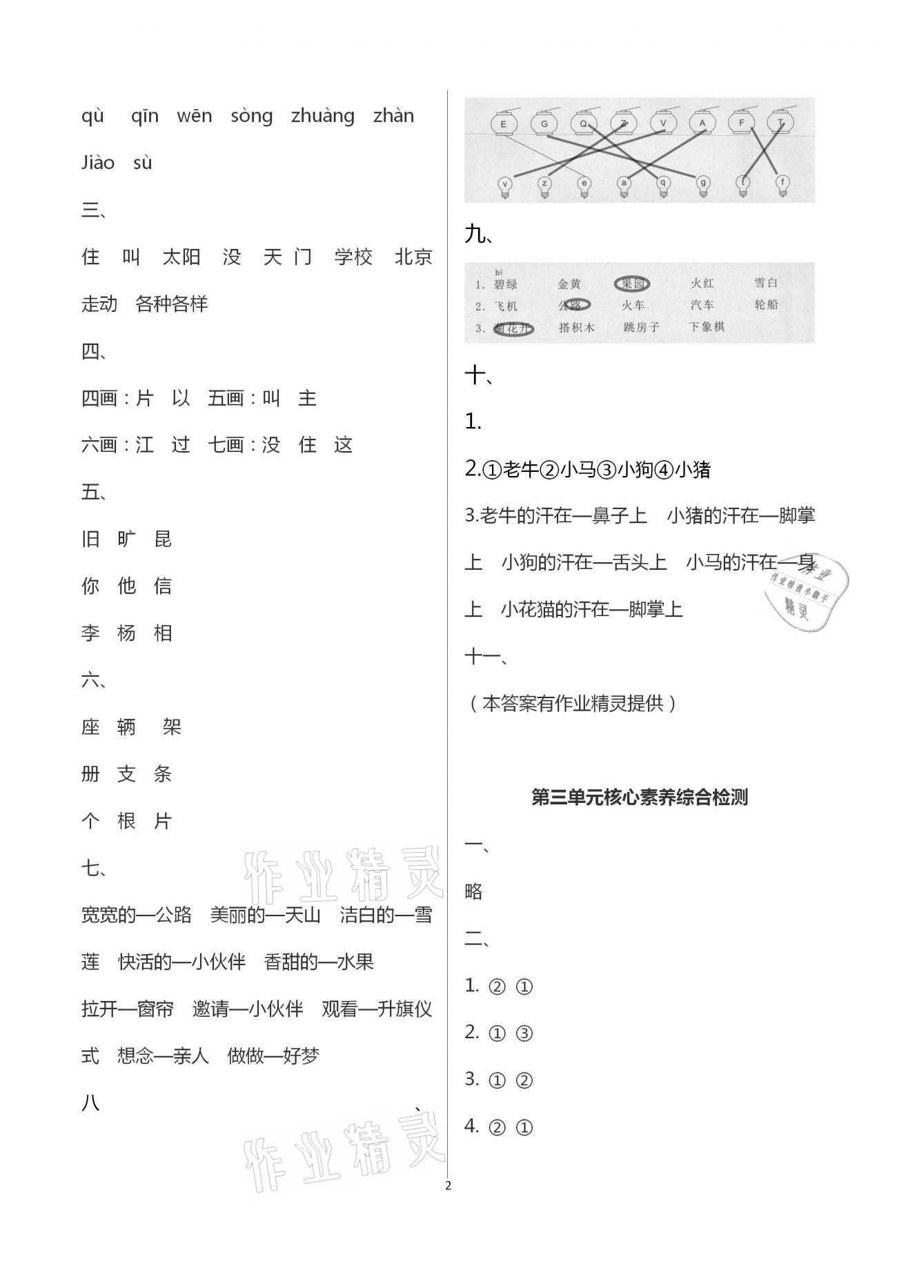 2021年学而晋一年级语文下册人教版 第2页