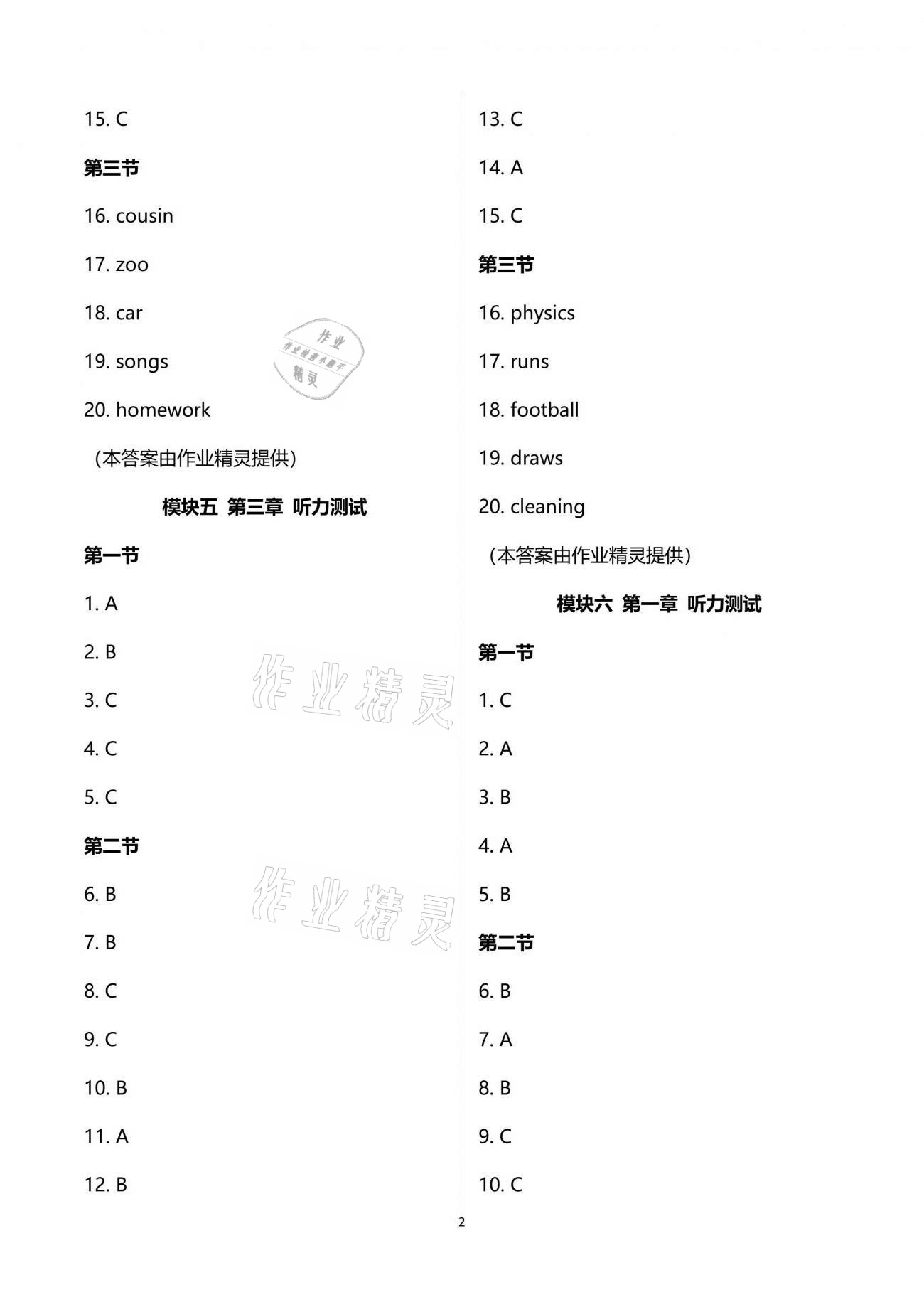 2021年初中英語同步練習(xí)加過關(guān)測(cè)試七年級(jí)下冊(cè)仁愛版1月印刷 第2頁