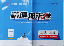 2021年精編期末卷七年級道德與法治下冊人教版安徽專版