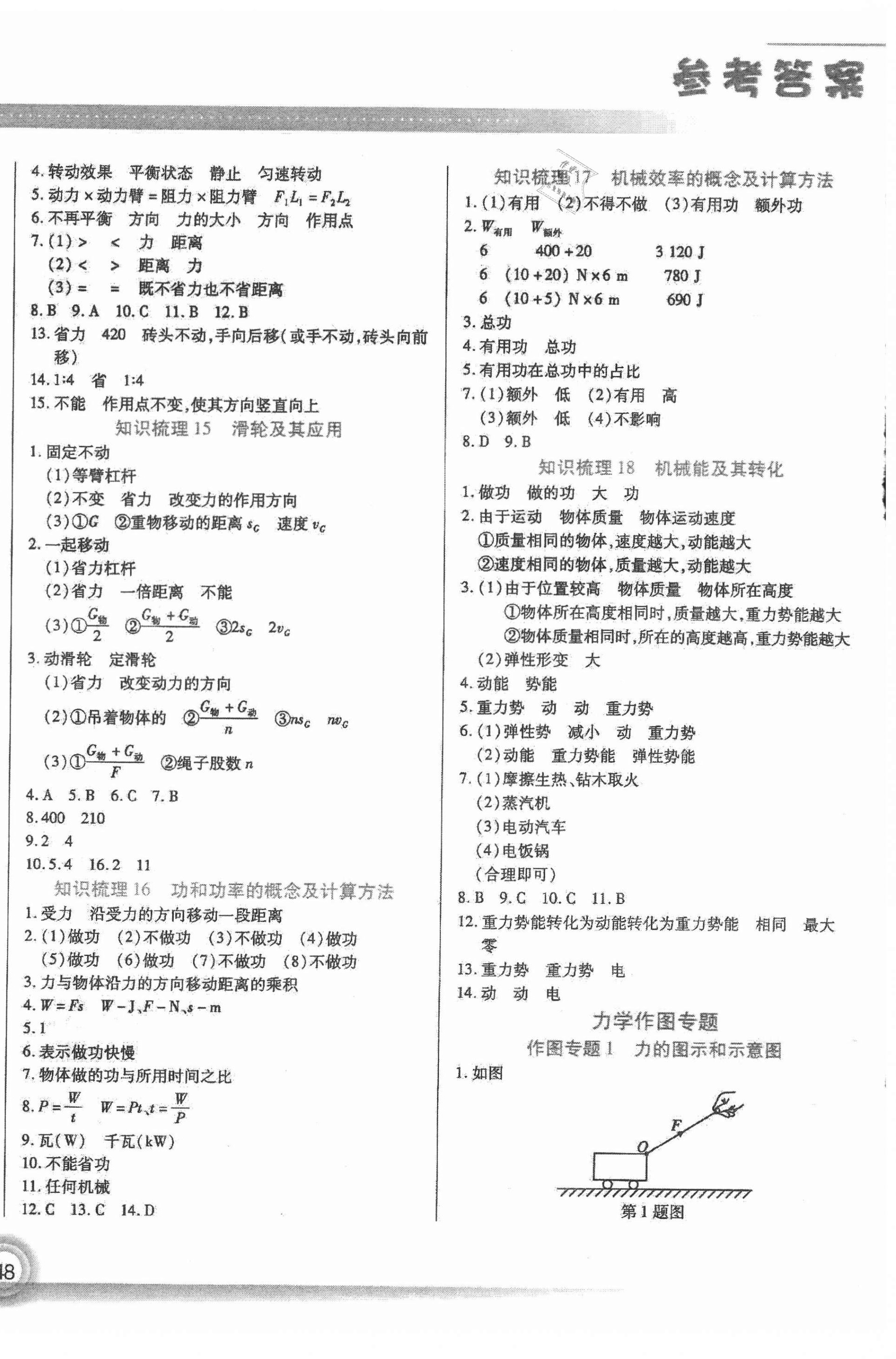 2021年匯測期末競優(yōu)八年級物理下冊人教版54制 第4頁