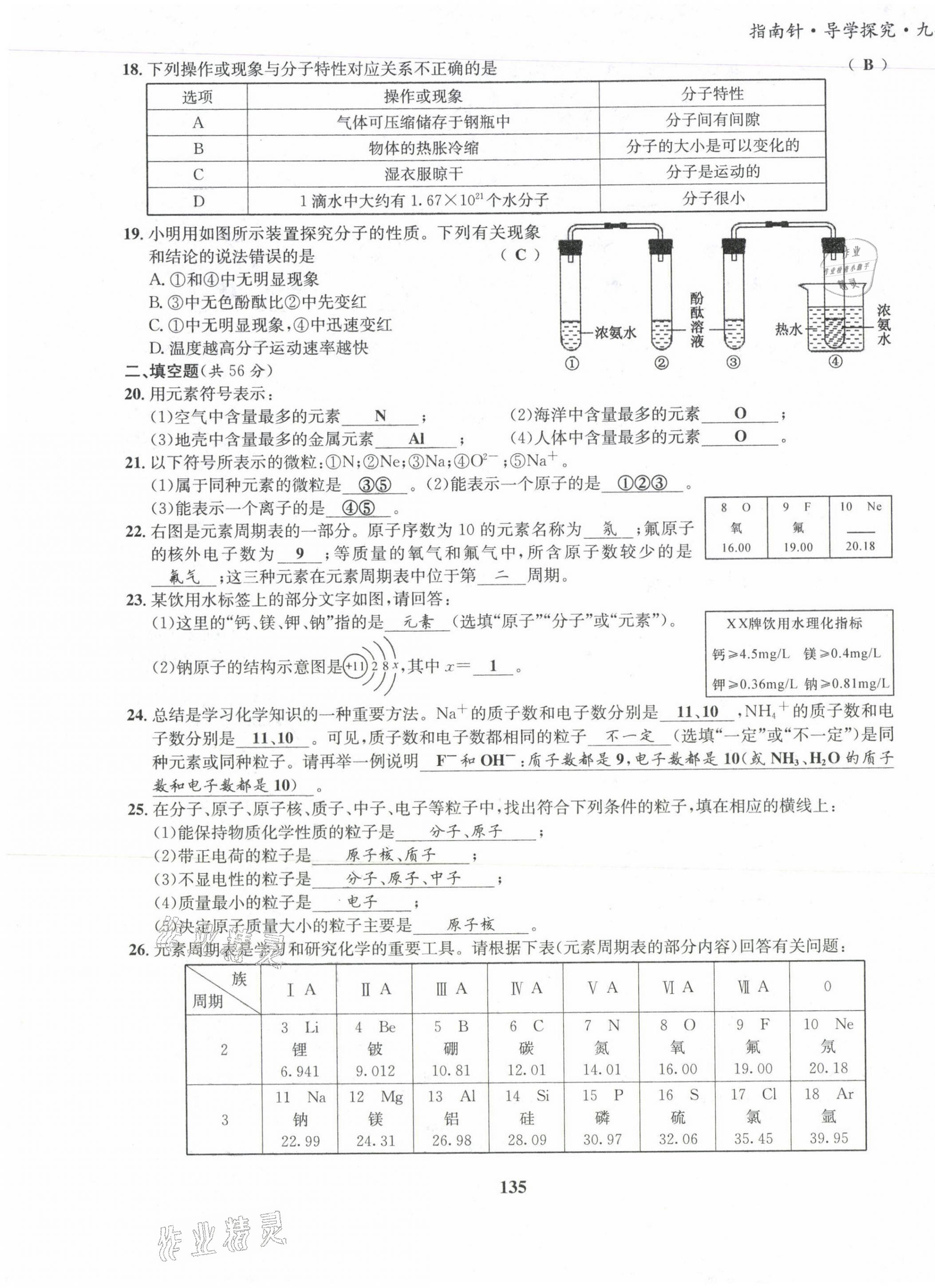 2021版指南針導(dǎo)學(xué)探究九年級(jí)化學(xué)上冊(cè)人教版 第11頁(yè)