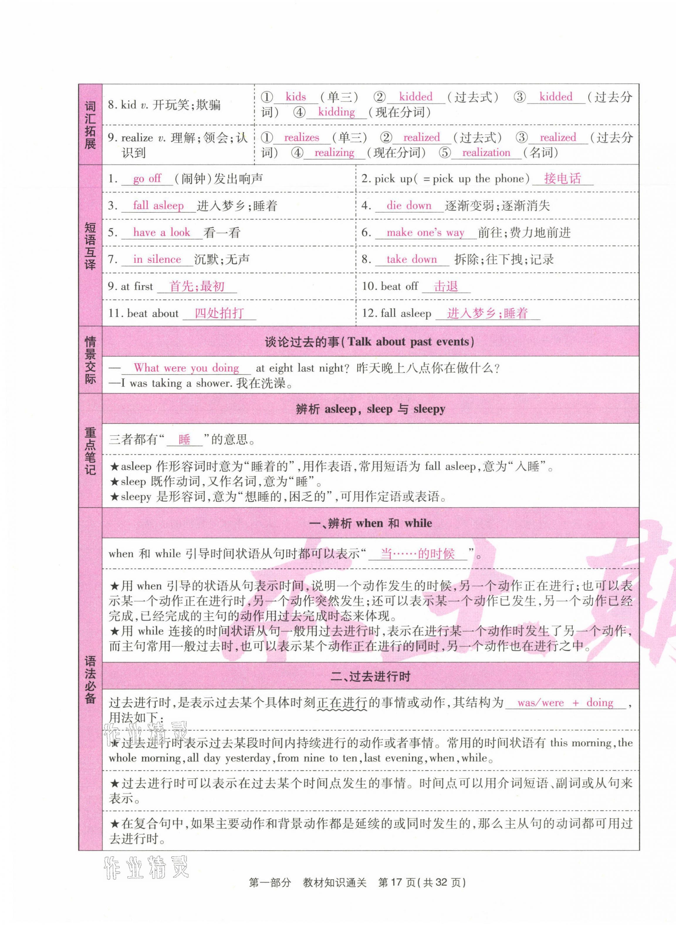 2021年云南本土期末卷八年級英語下冊人教版 第17頁